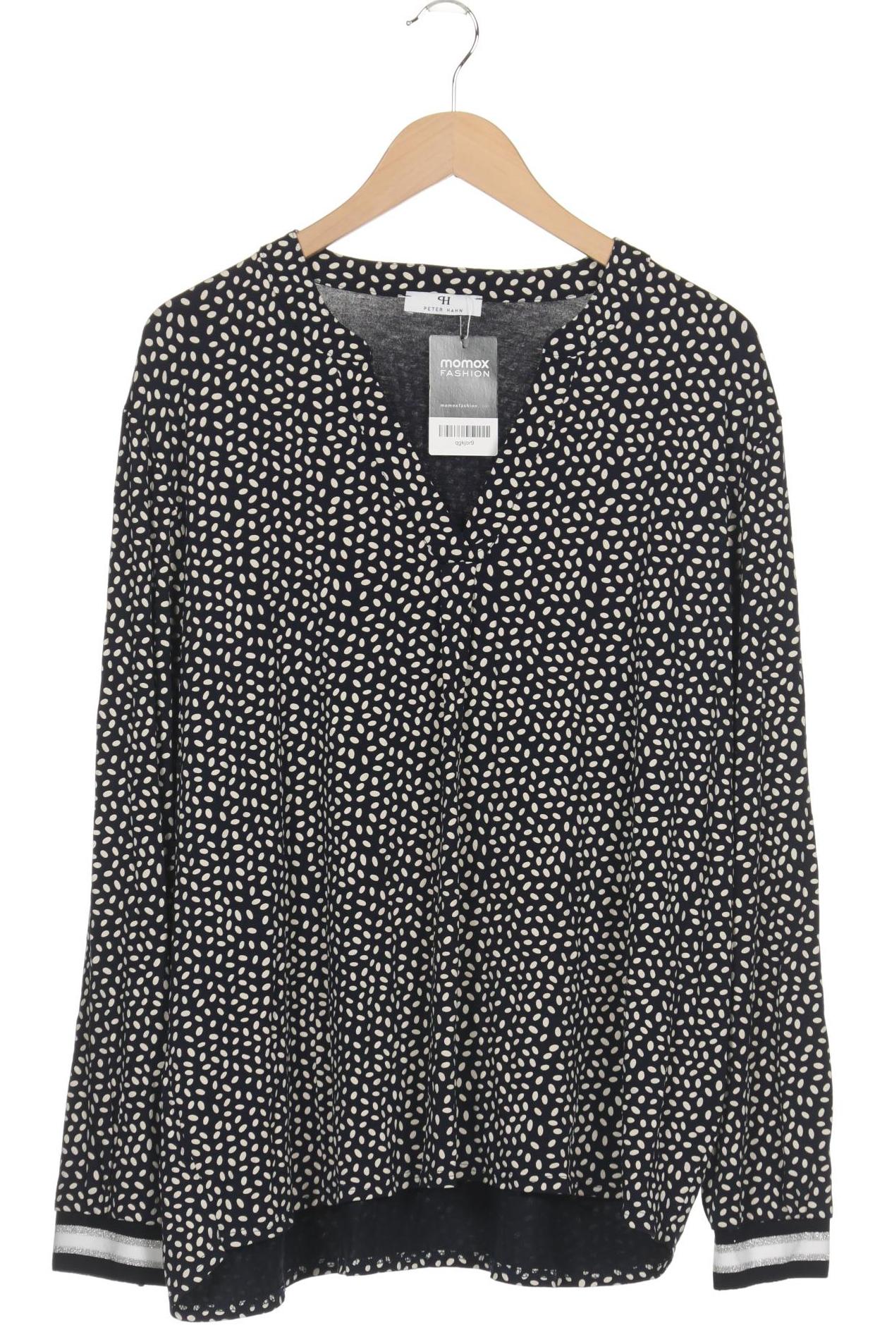 

Peter Hahn Damen Langarmshirt, marineblau, Gr. 52