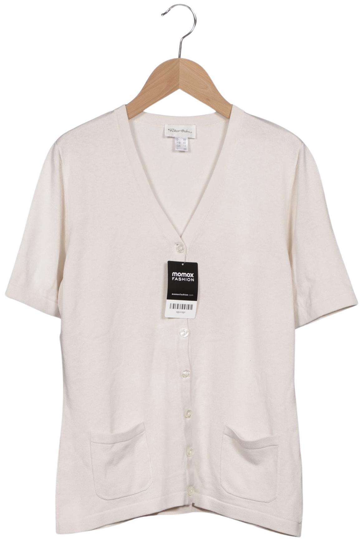 

Peter Hahn Damen Strickjacke, cremeweiß, Gr. 38