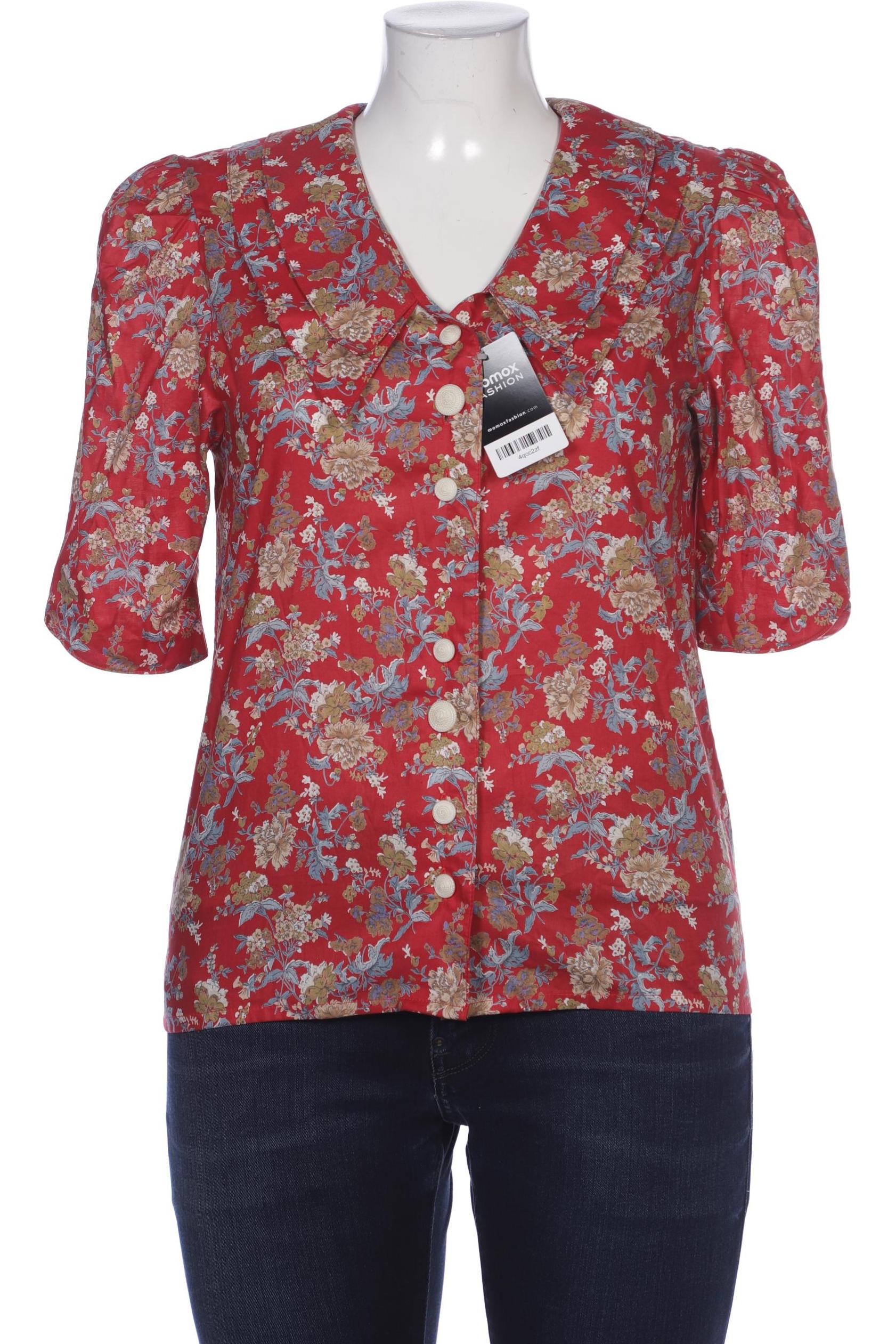 

Peter Hahn Damen Bluse, rot, Gr. 42