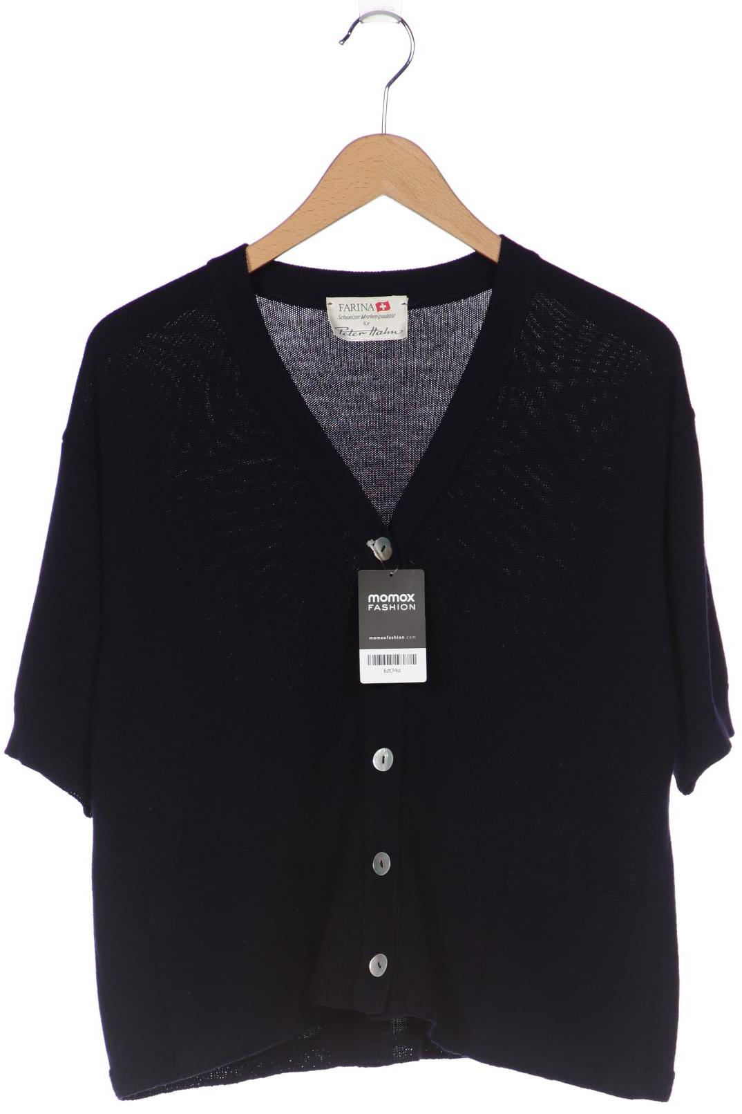

Peter Hahn Damen Strickjacke, marineblau, Gr. 40