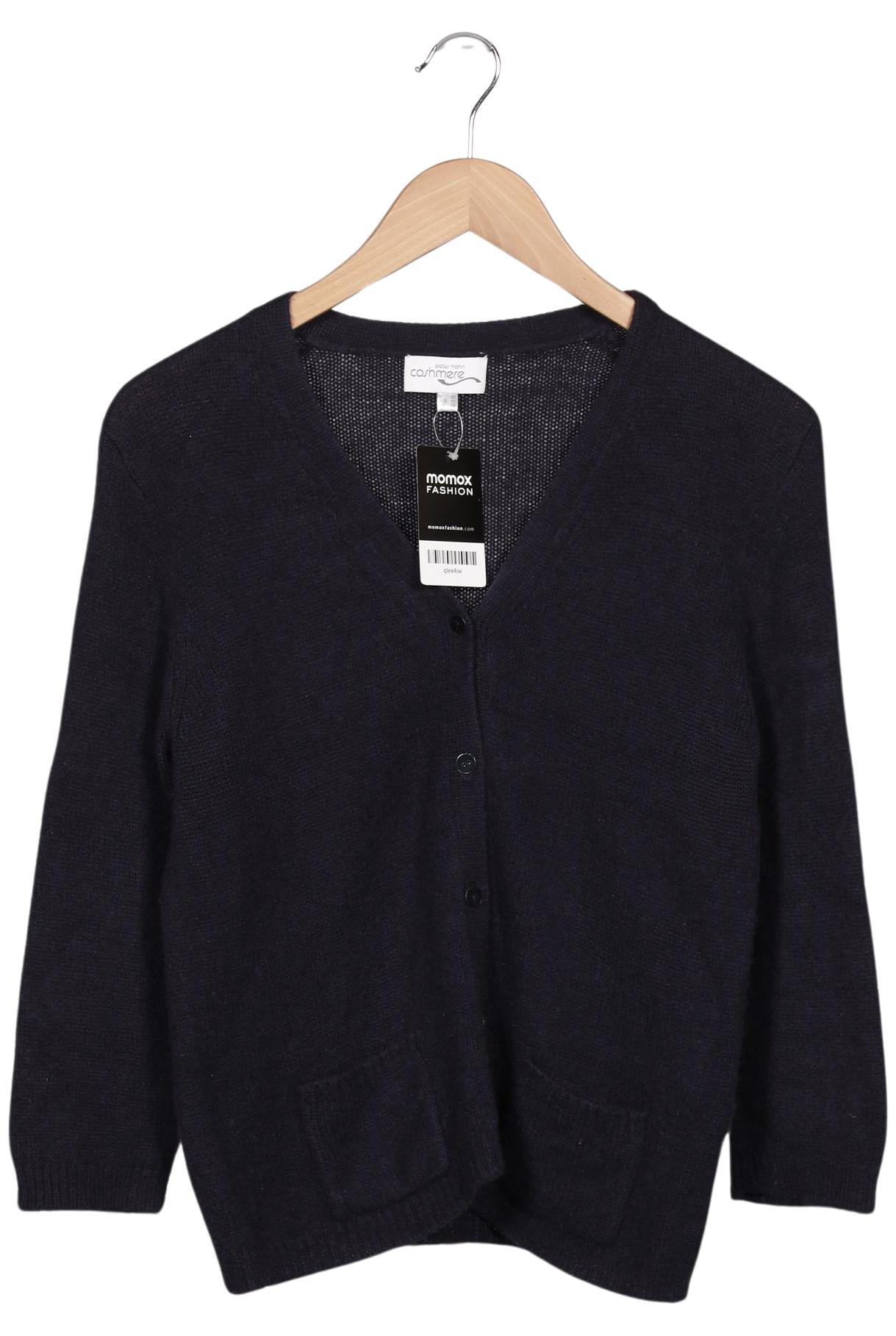 

Peter Hahn Damen Strickjacke, marineblau, Gr. 42
