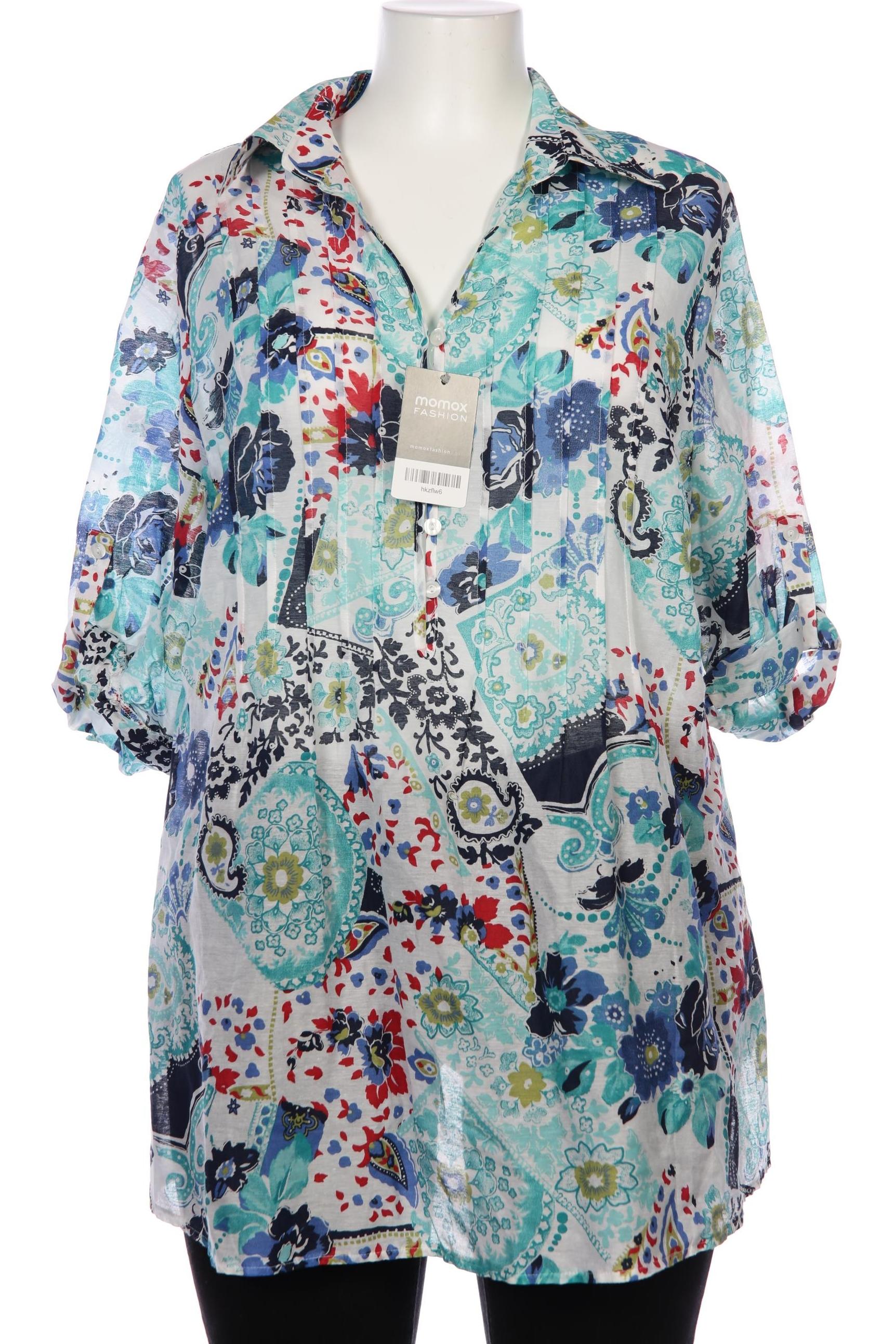 

Peter Hahn Damen Bluse, hellblau, Gr. 48