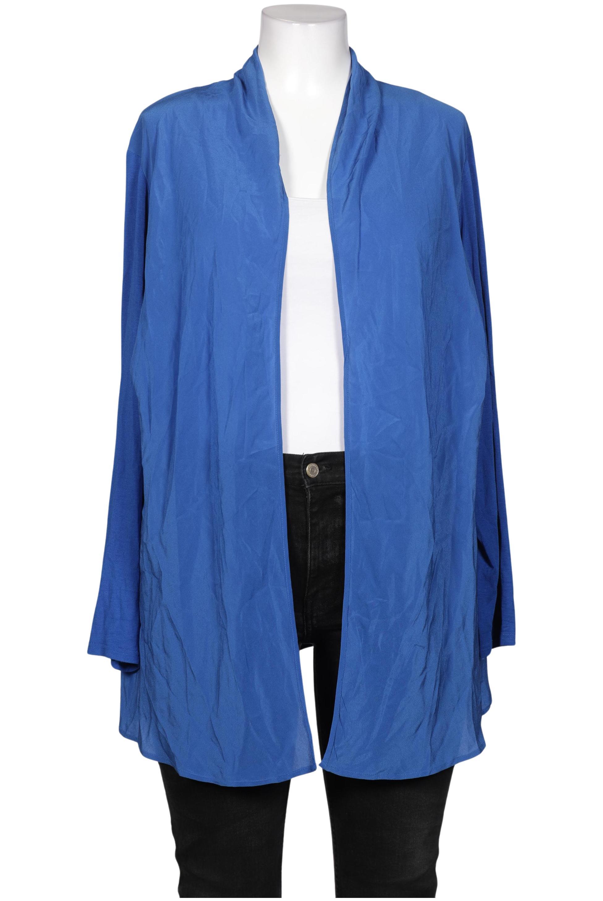 

Peter Hahn Damen Strickjacke, blau, Gr. 50