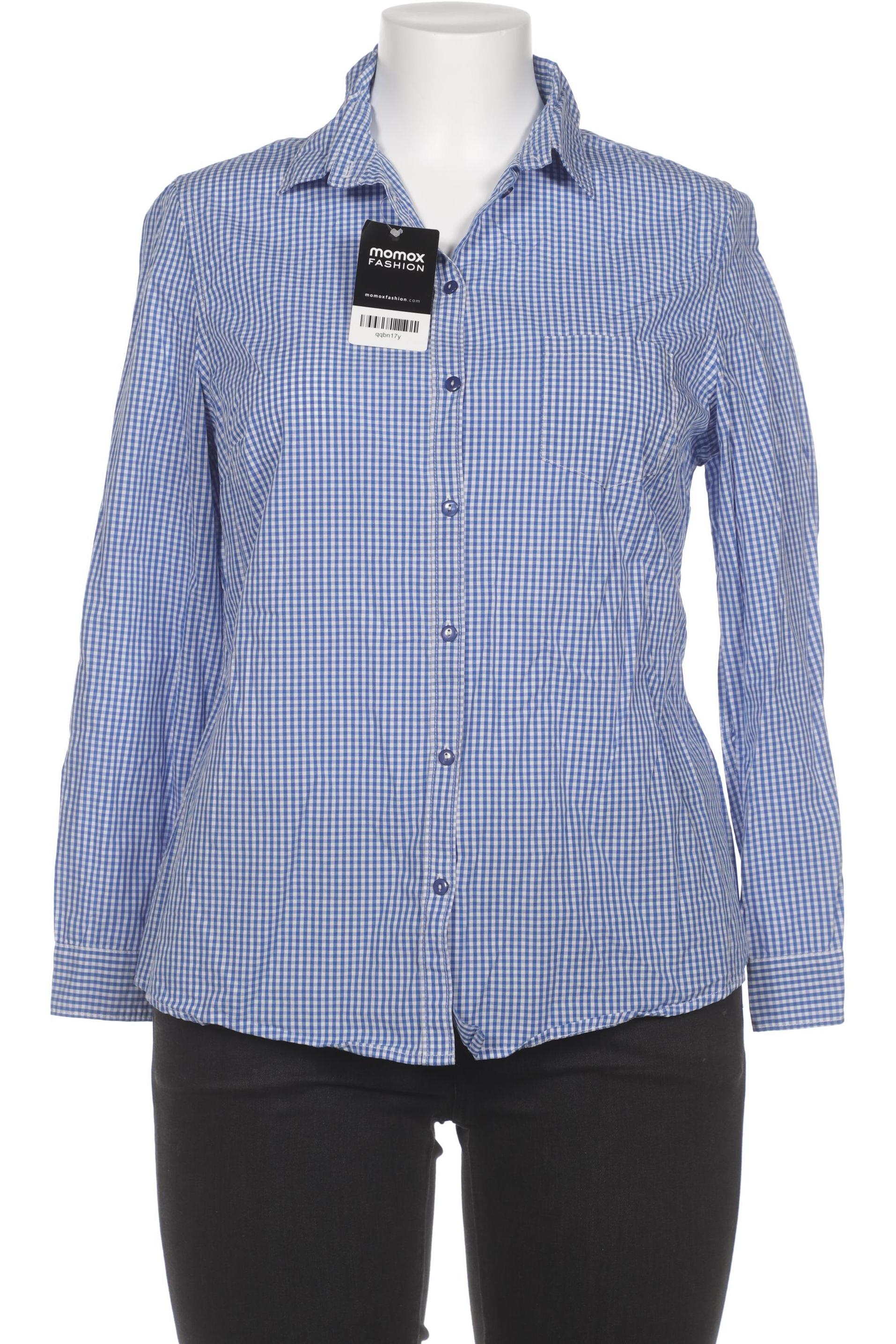 

Peter Hahn Damen Bluse, blau, Gr. 42