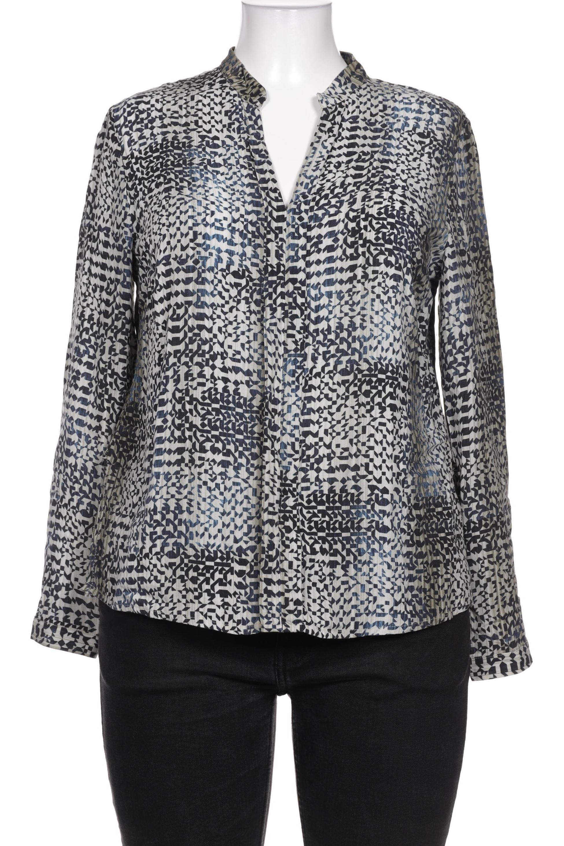 

Peter Hahn Damen Bluse, marineblau, Gr. 44