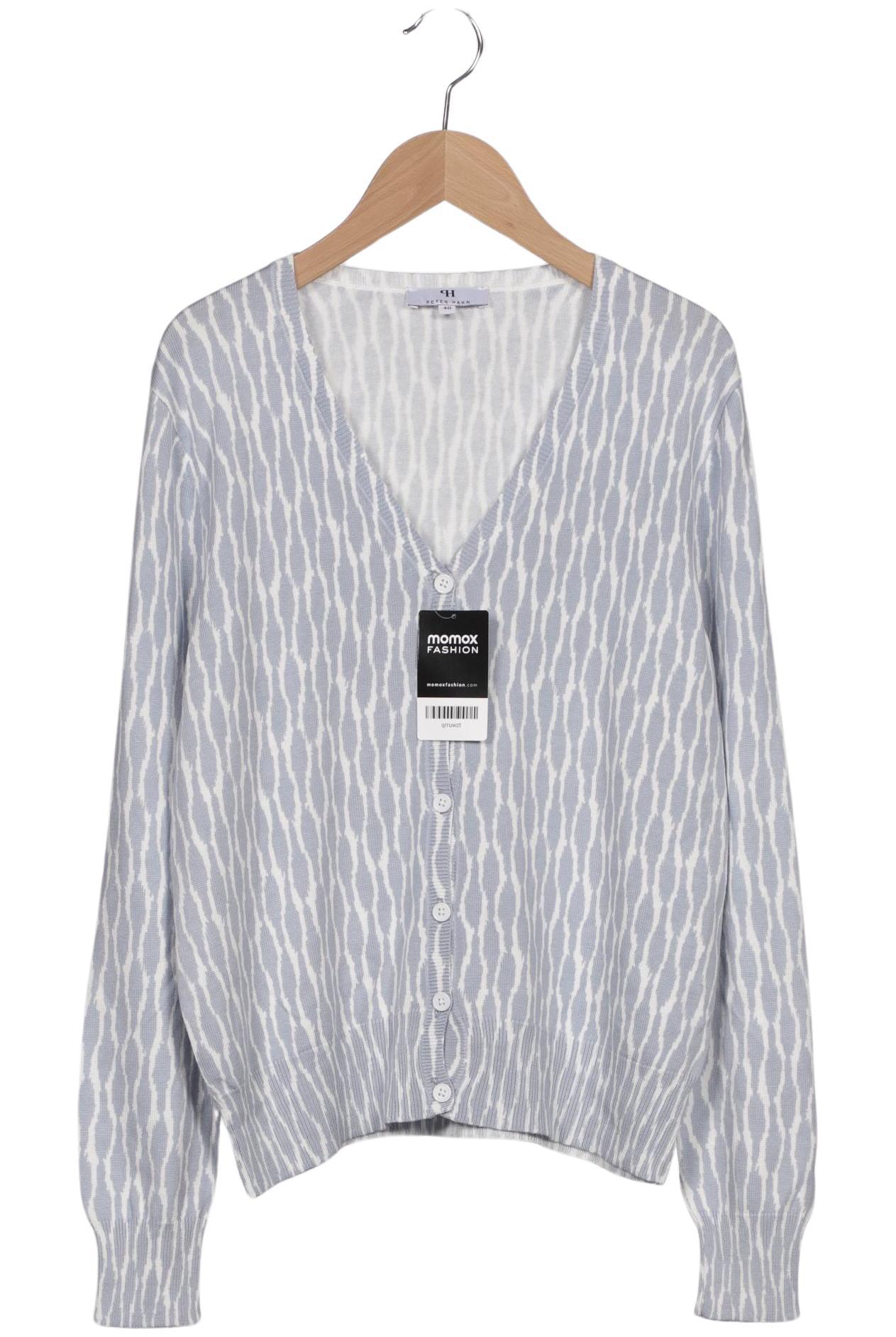 

Peter Hahn Damen Strickjacke, hellblau, Gr. 40