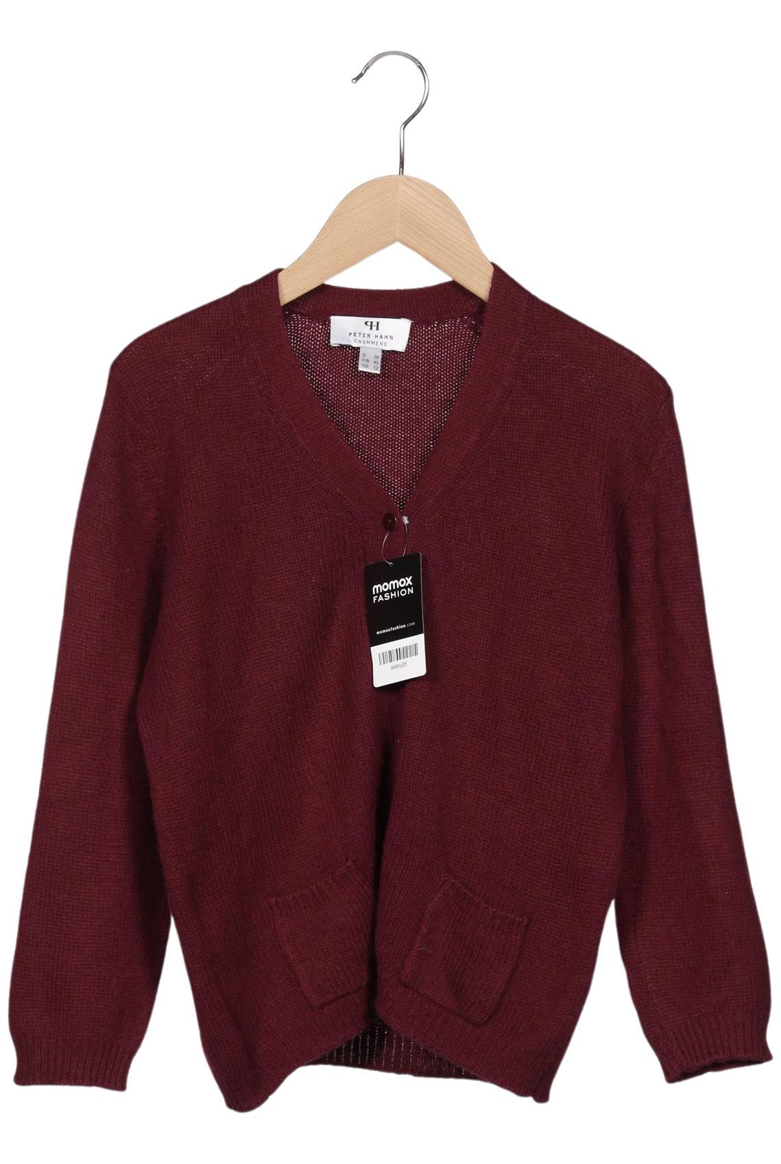 

Peter Hahn Damen Strickjacke, bordeaux, Gr. 38