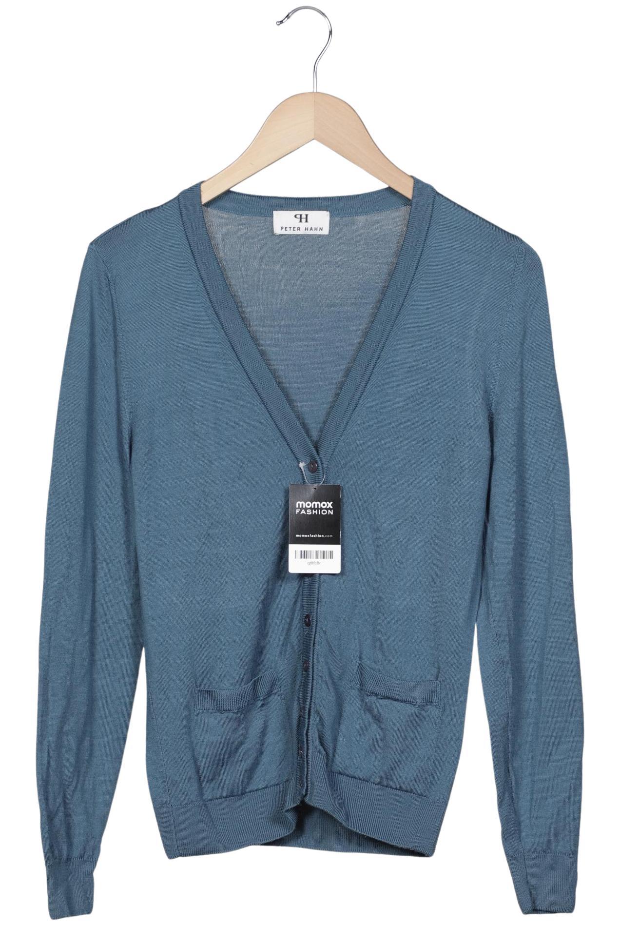 Thumbnail - Peter Hahn Damen Strickjacke, blau, Gr. 38