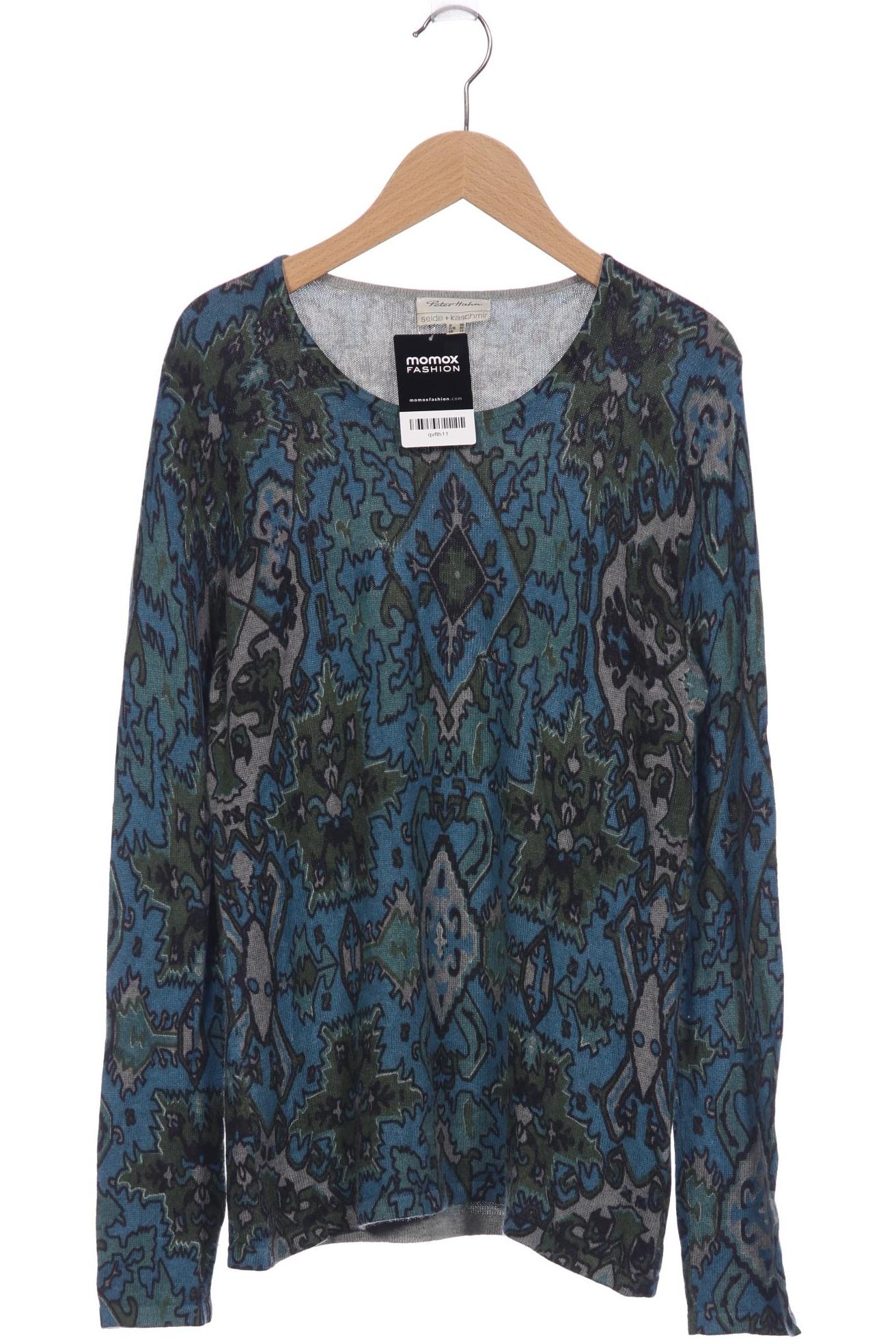

Peter Hahn Damen Pullover, blau, Gr. 38