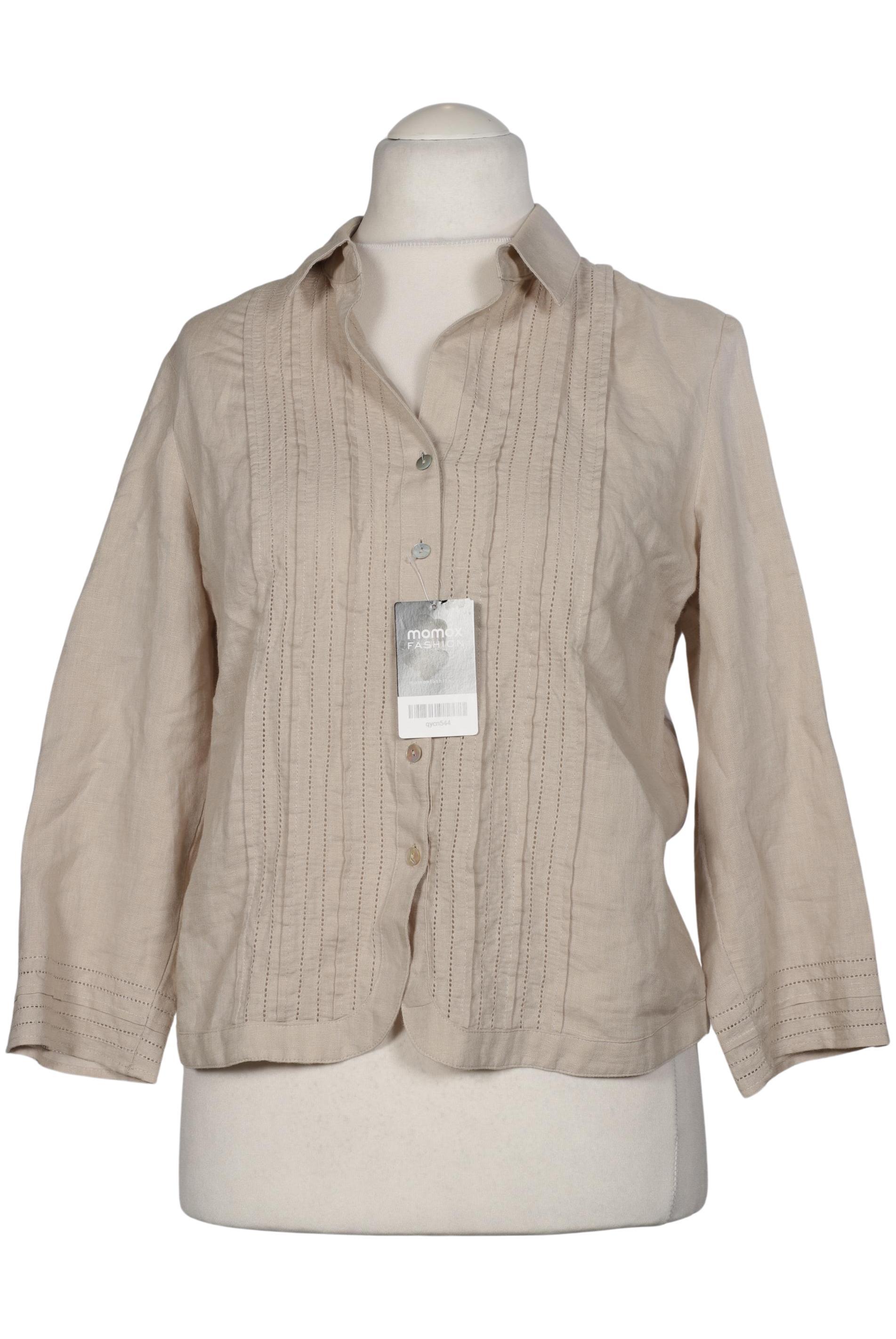 

Peter Hahn Damen Bluse, beige, Gr. 44