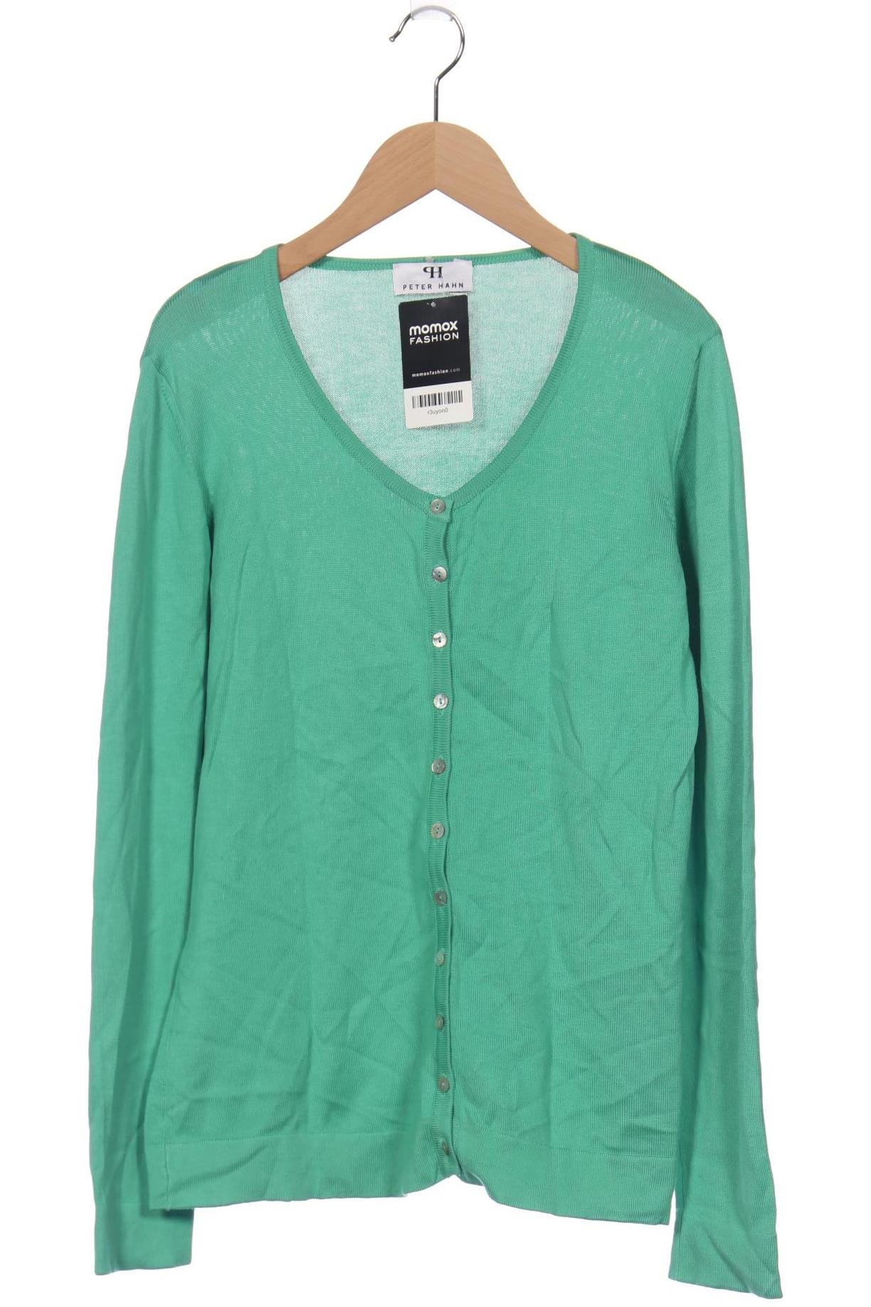 

Peter Hahn Damen Strickjacke, grün, Gr. 38