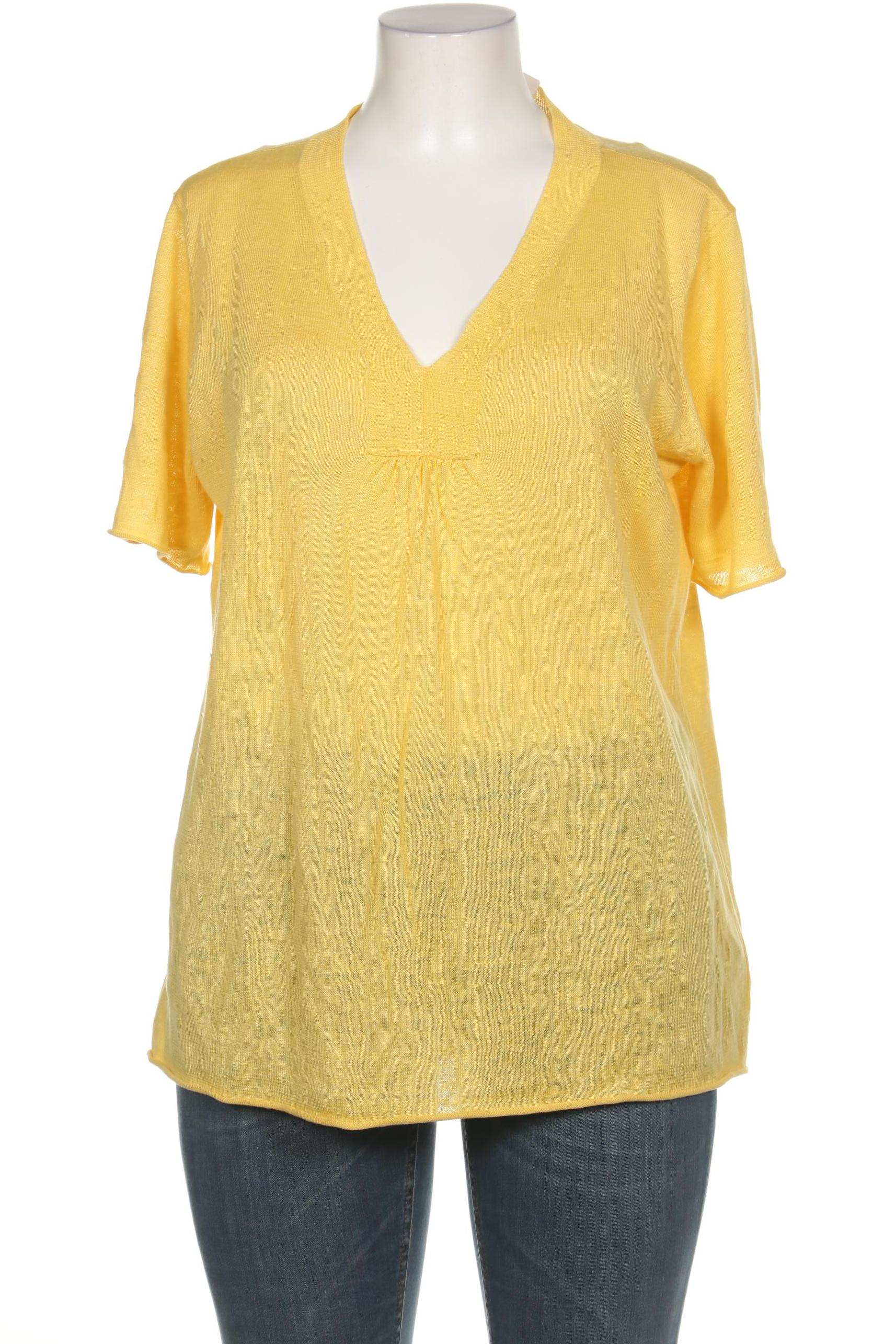 

Peter Hahn Damen Pullover, gelb, Gr. 48