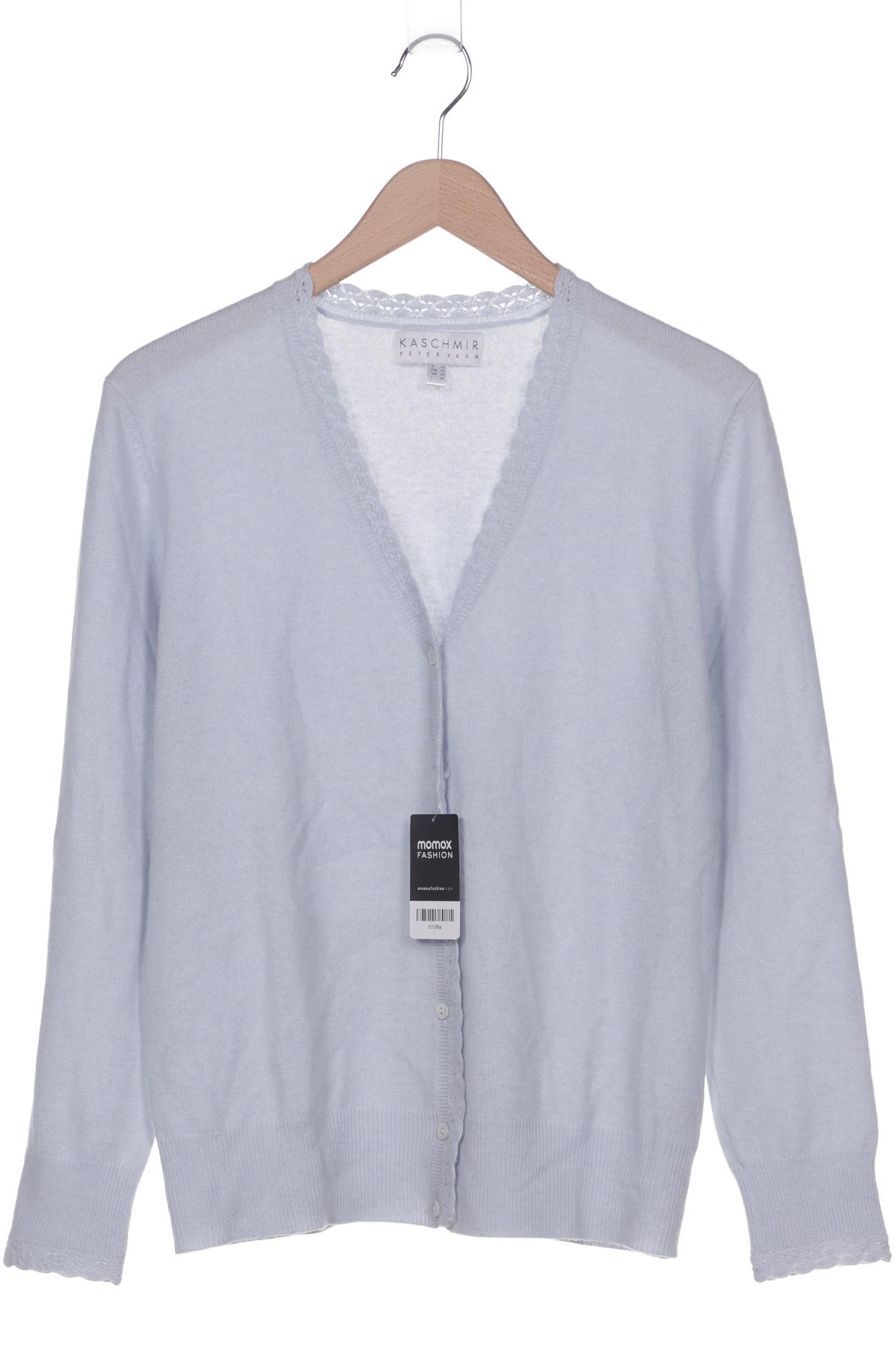 

Peter Hahn Damen Strickjacke, hellblau, Gr. 42