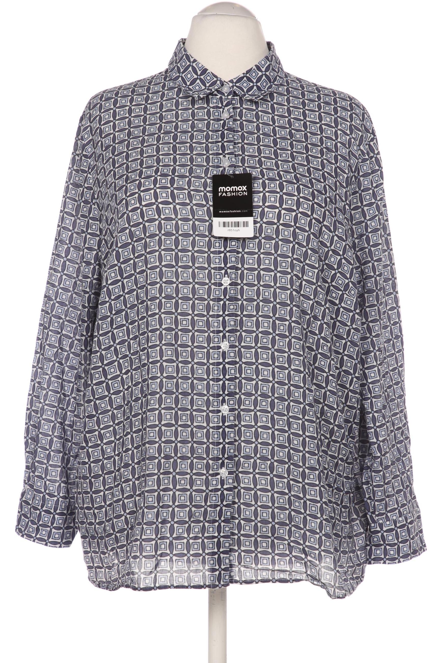 

Peter Hahn Damen Bluse, marineblau, Gr. 50