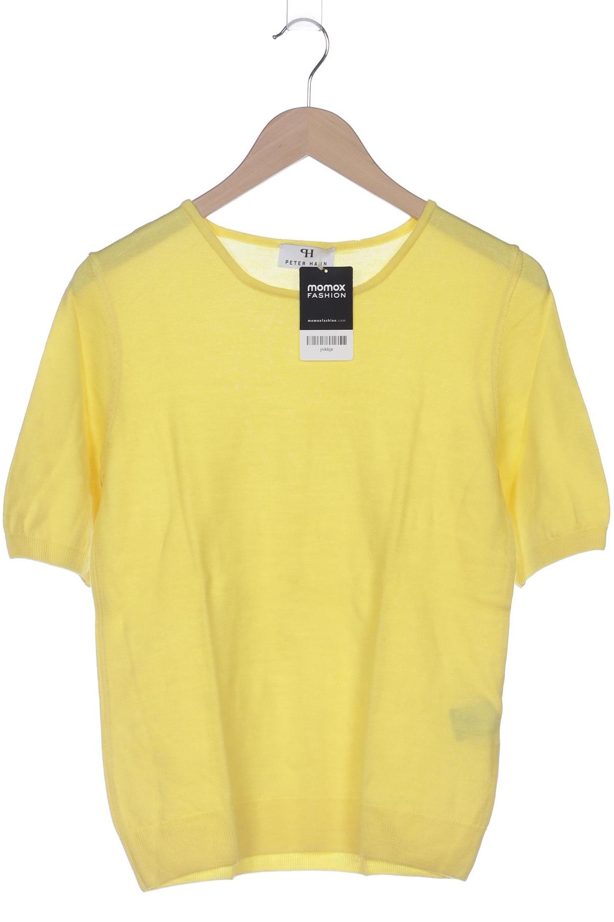 

Peter Hahn Damen Pullover, gelb, Gr. 40