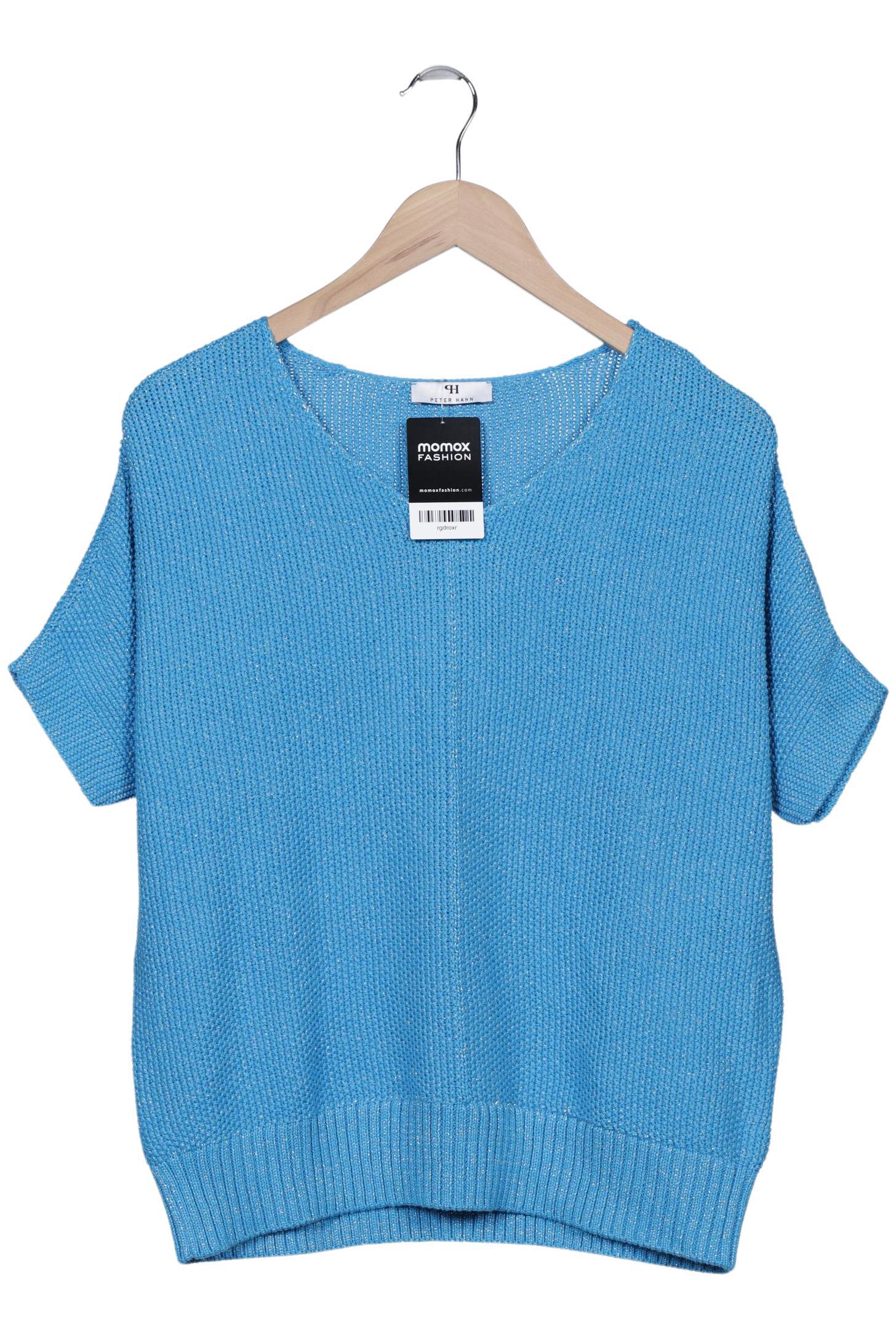 

Peter Hahn Damen Pullover, blau, Gr. 36