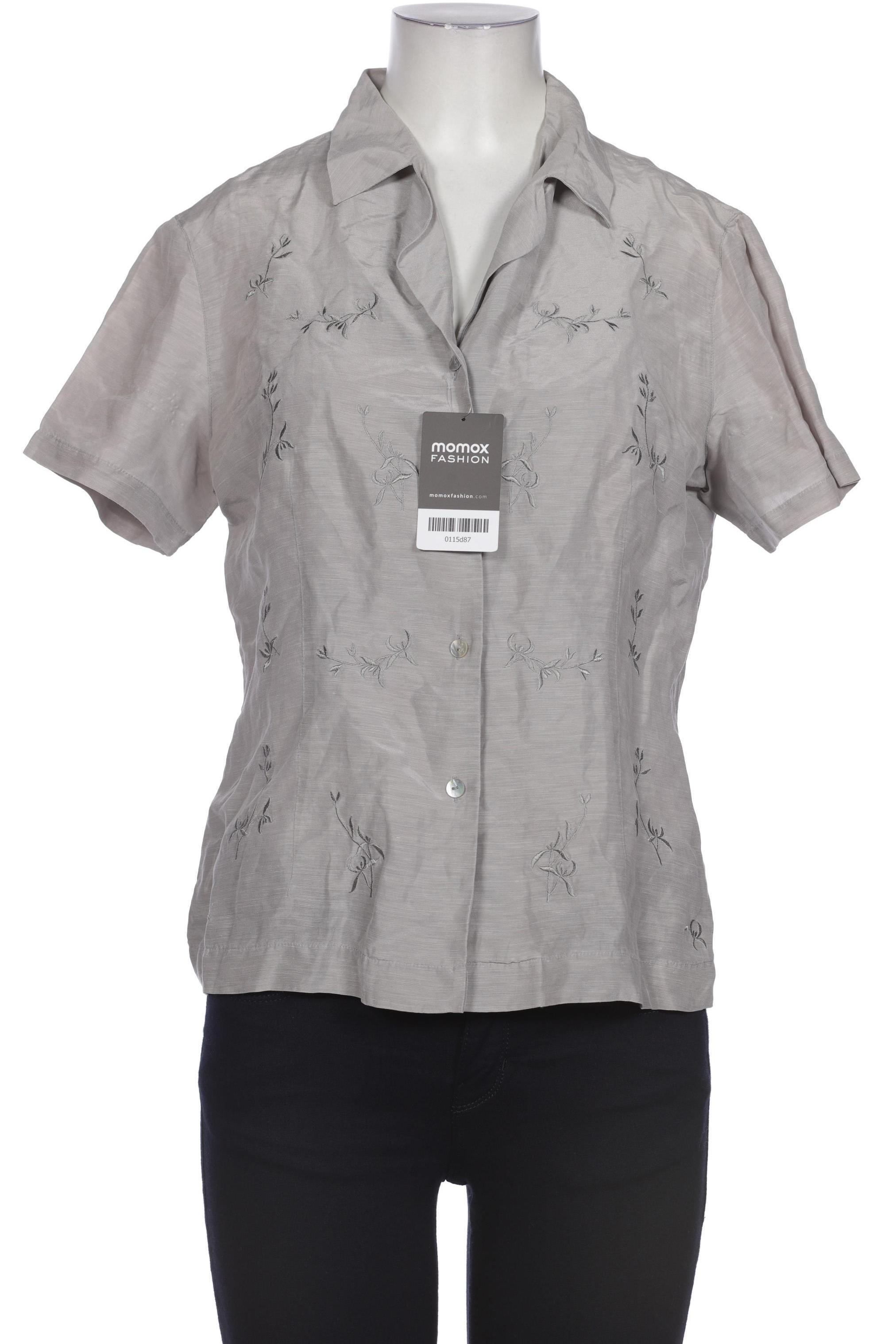 

Peter Hahn Damen Bluse, grau, Gr. 38