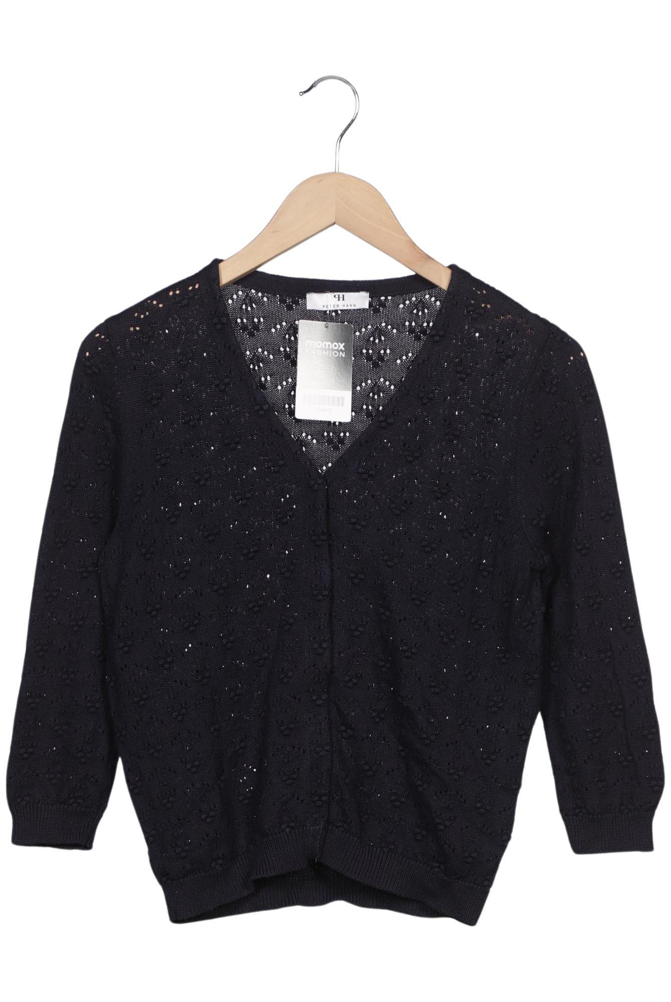 

Peter Hahn Damen Strickjacke, marineblau, Gr. 38