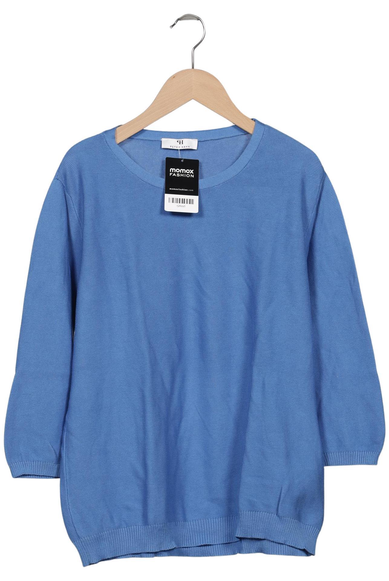 

Peter Hahn Damen Pullover, blau, Gr. 46