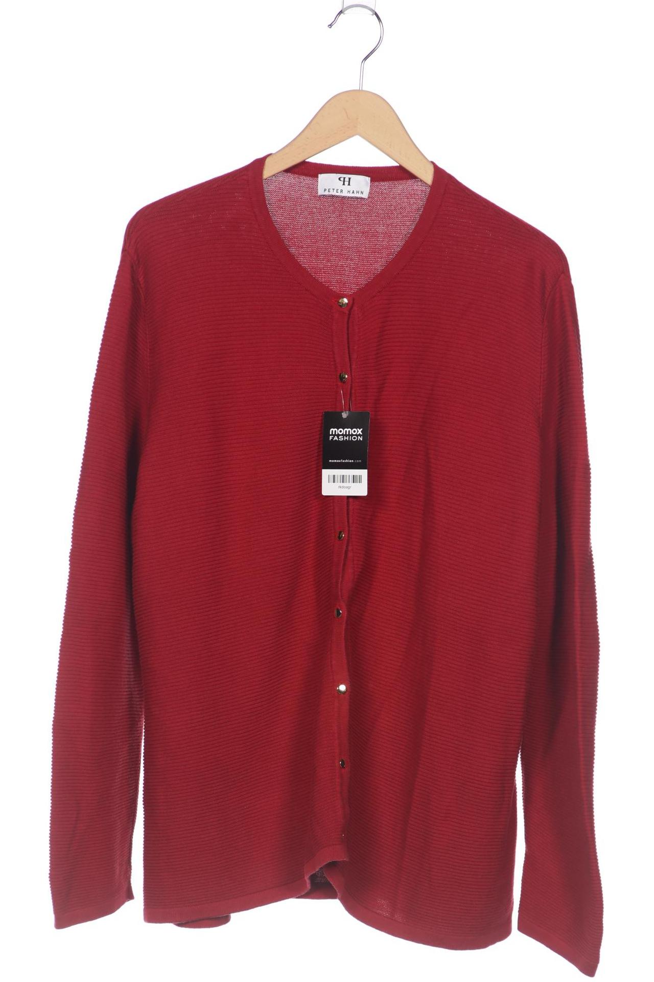 

Peter Hahn Damen Strickjacke, rot, Gr. 52