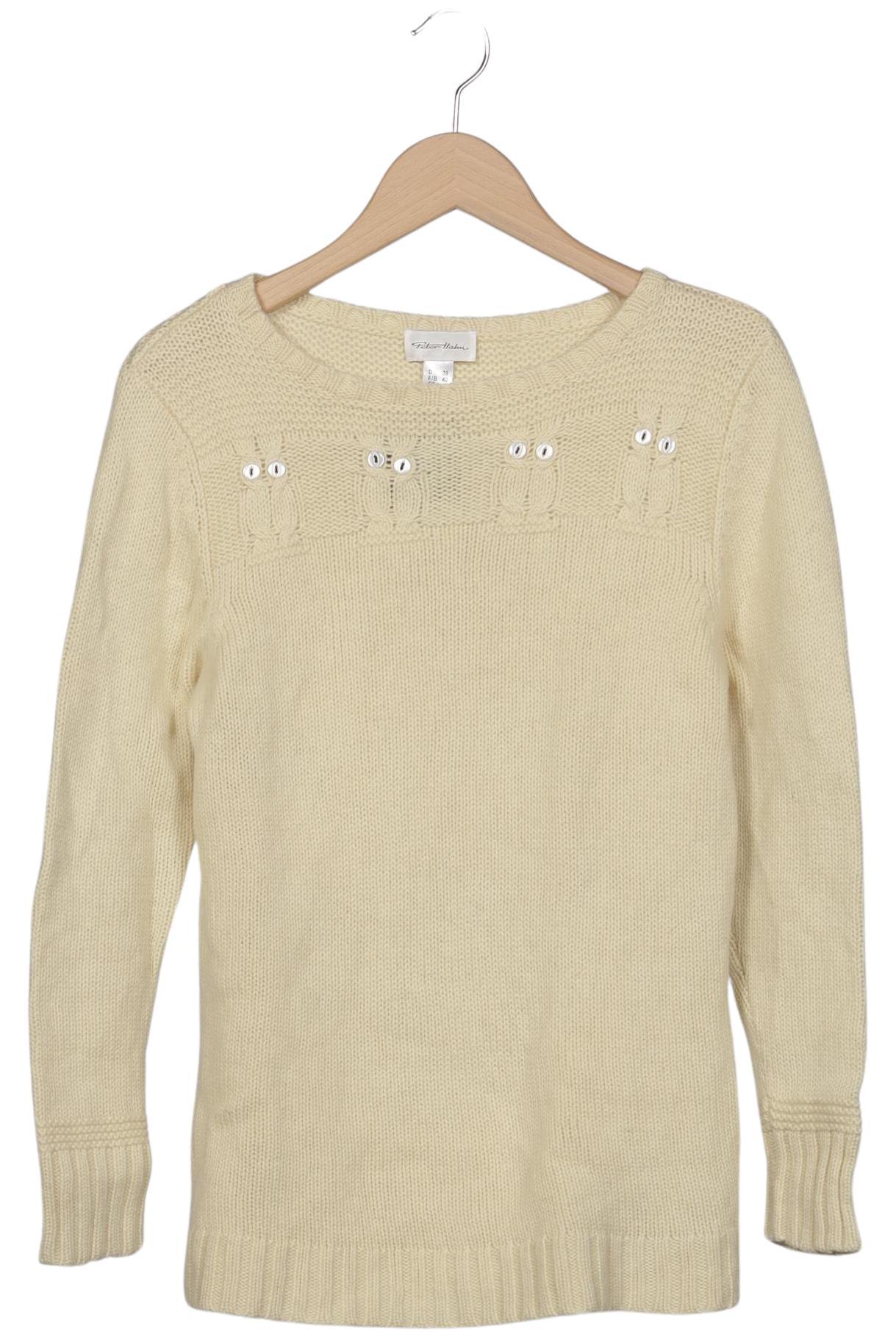 

Peter Hahn Damen Pullover, cremeweiß, Gr. 38