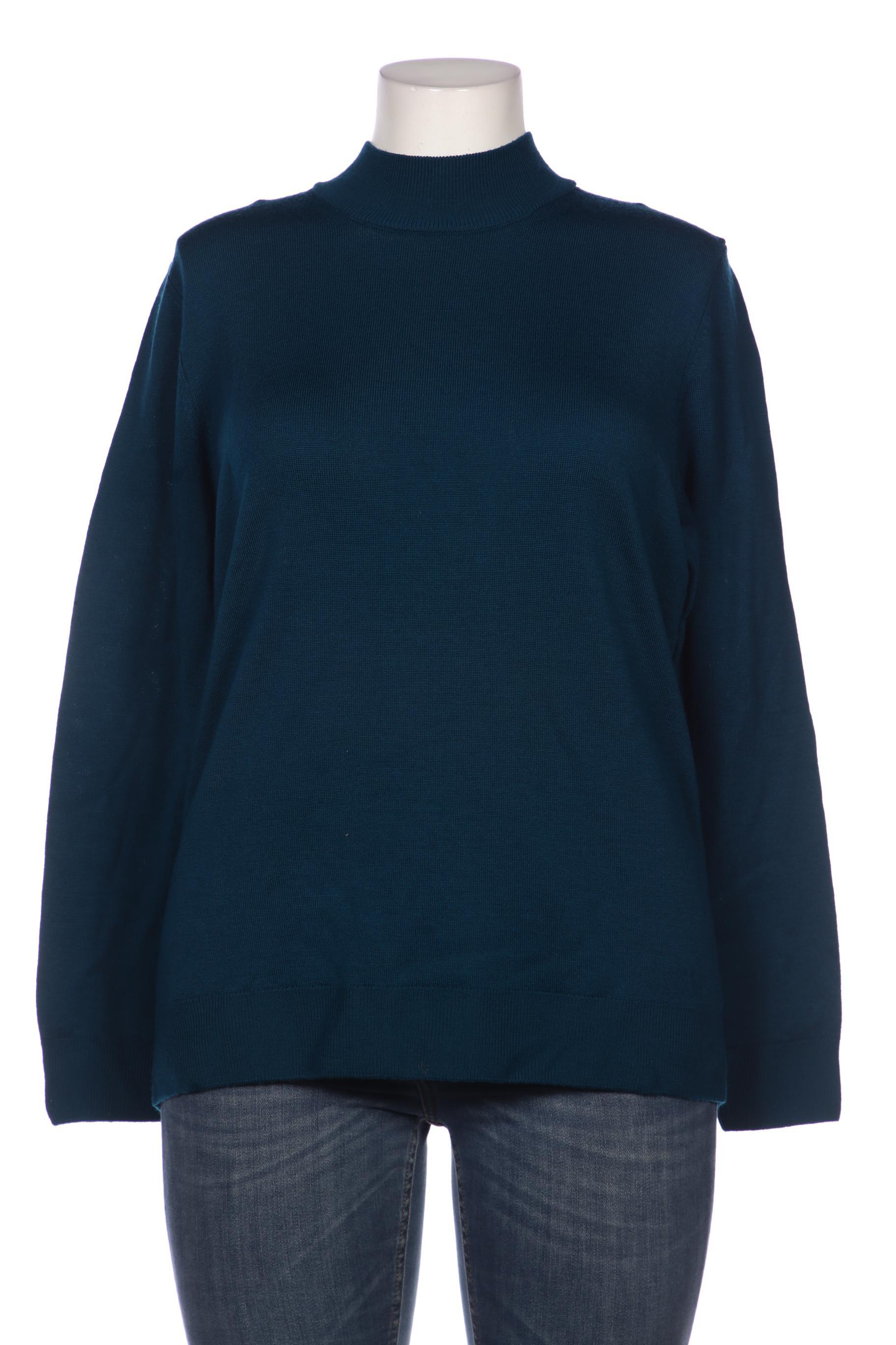 

Peter Hahn Damen Pullover, türkis, Gr. 44