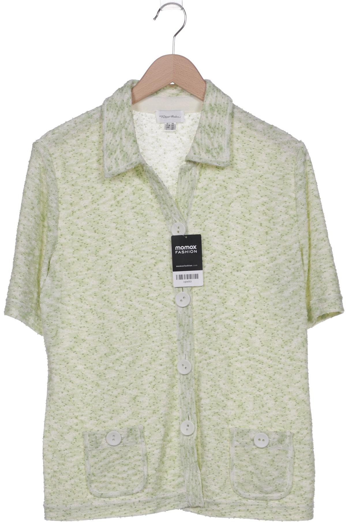 

Peter Hahn Damen Strickjacke, grün, Gr. 42