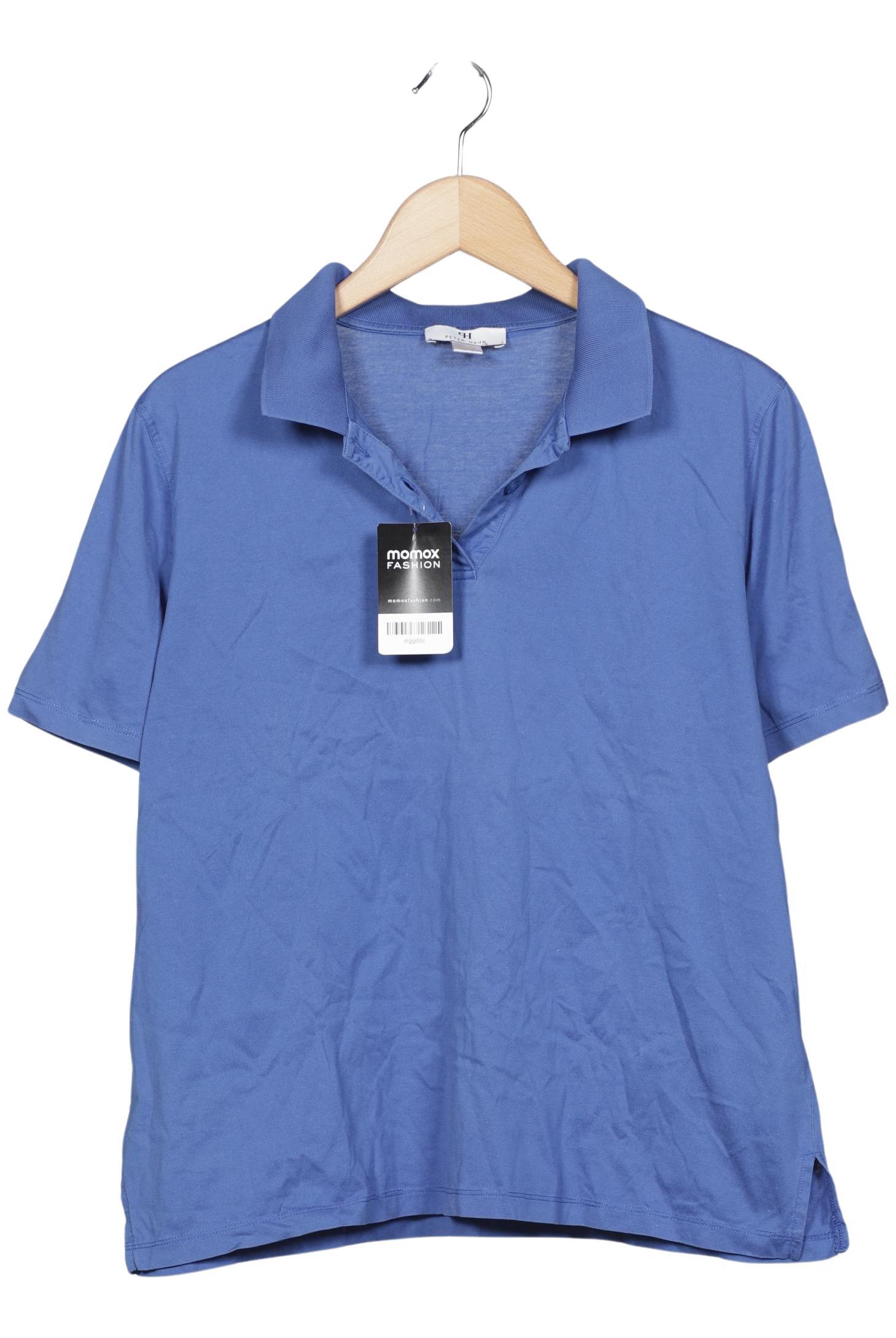 

Peter Hahn Damen Poloshirt, blau, Gr. 44