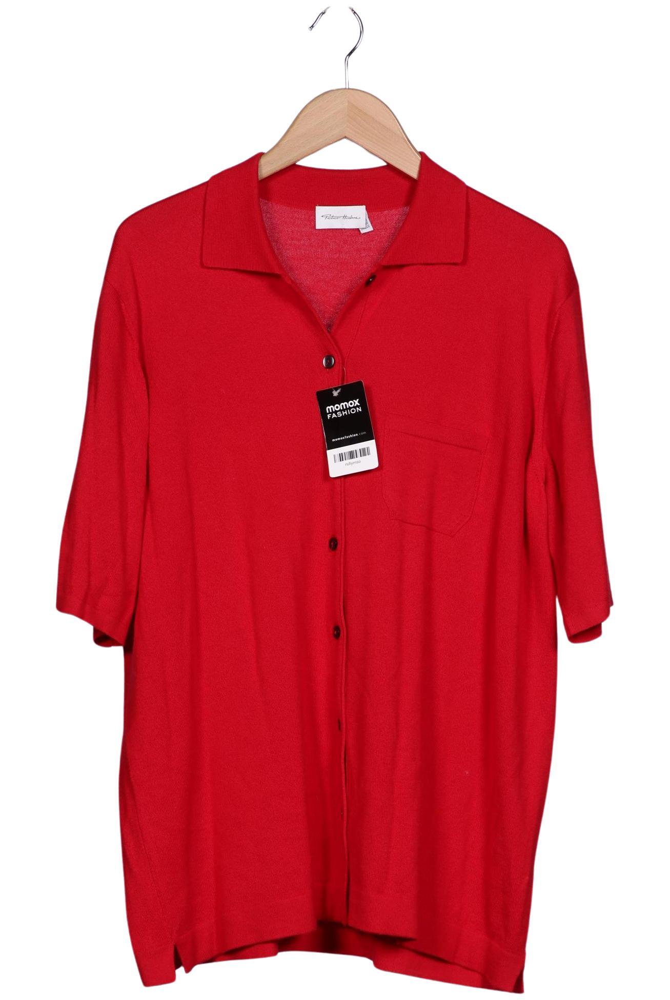 

Peter Hahn Damen Strickjacke, rot, Gr. 48