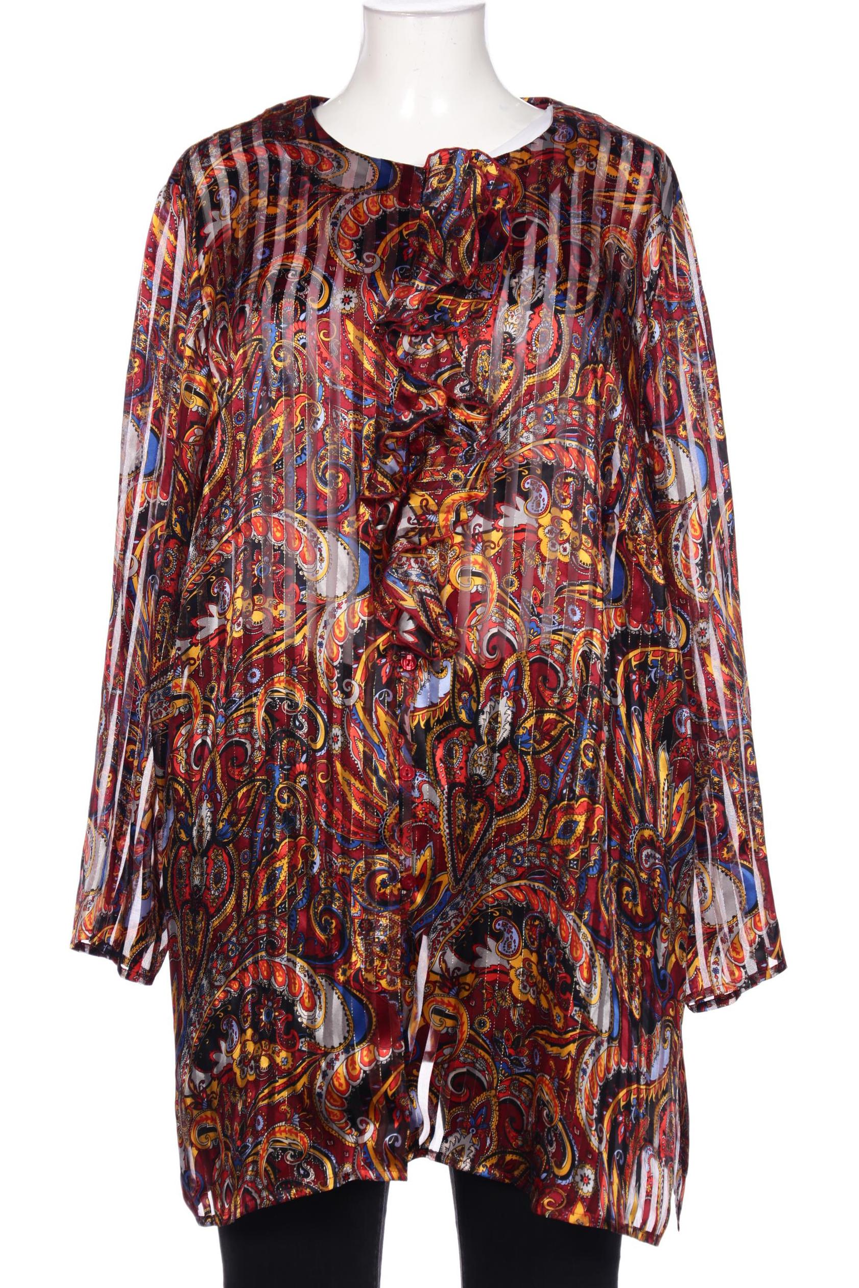 

Peter Hahn Damen Bluse, bordeaux, Gr. 52
