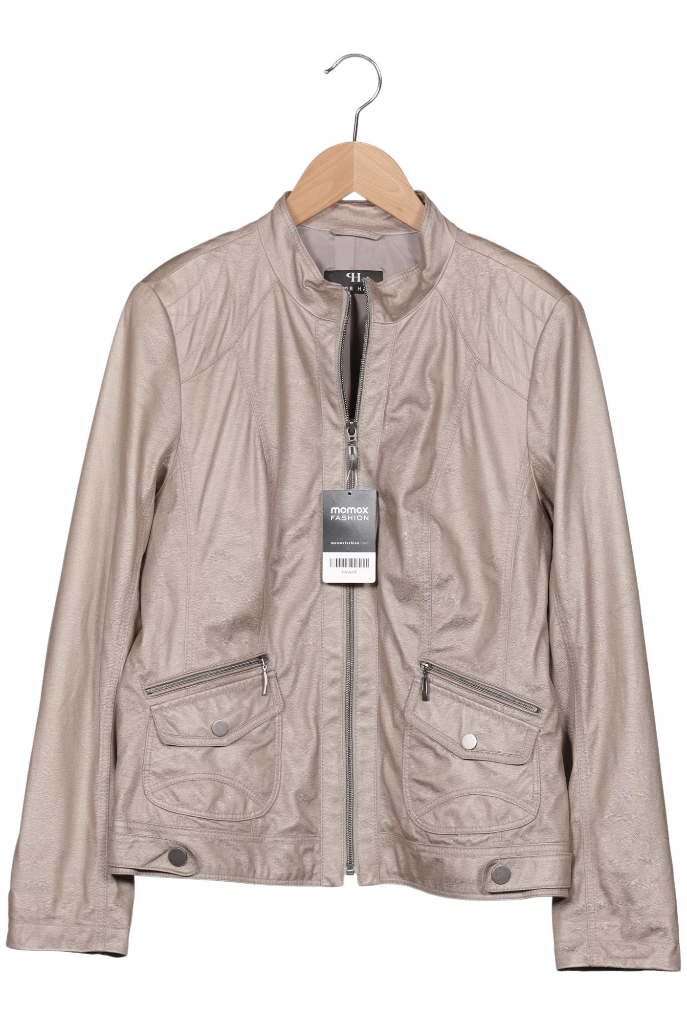 

Peter Hahn Damen Jacke, grau, Gr. 38