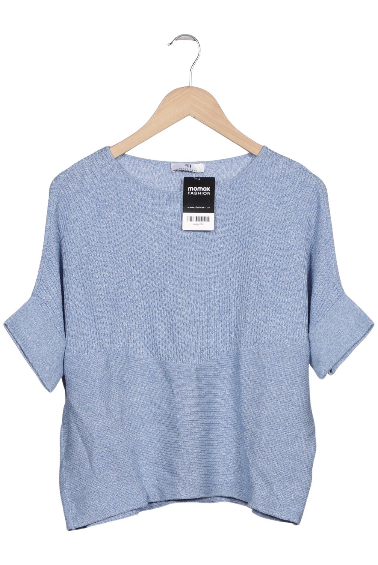 

Peter Hahn Damen Pullover, blau, Gr. 40