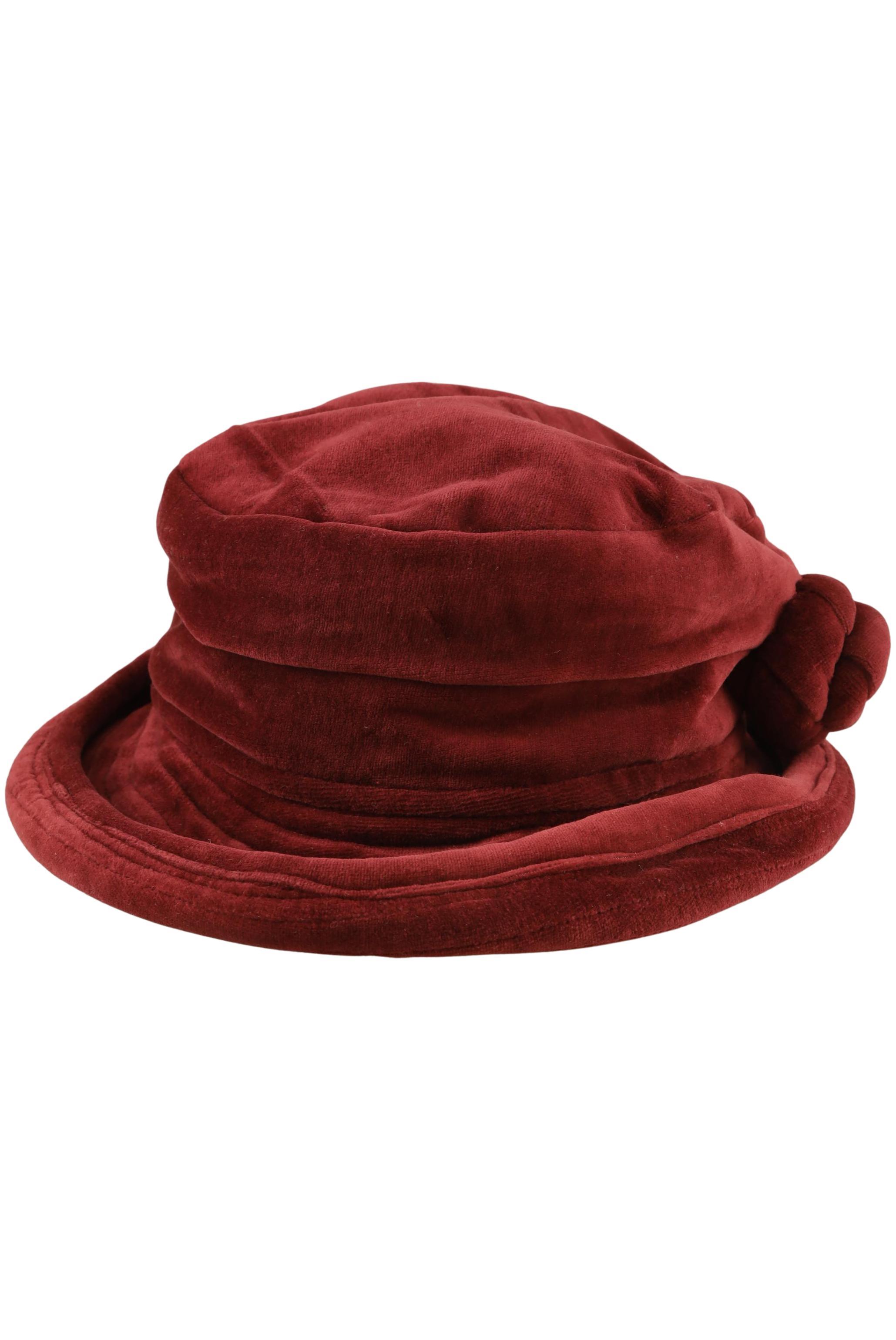 

Peter Hahn Damen Hut/Mütze, bordeaux, Gr. uni