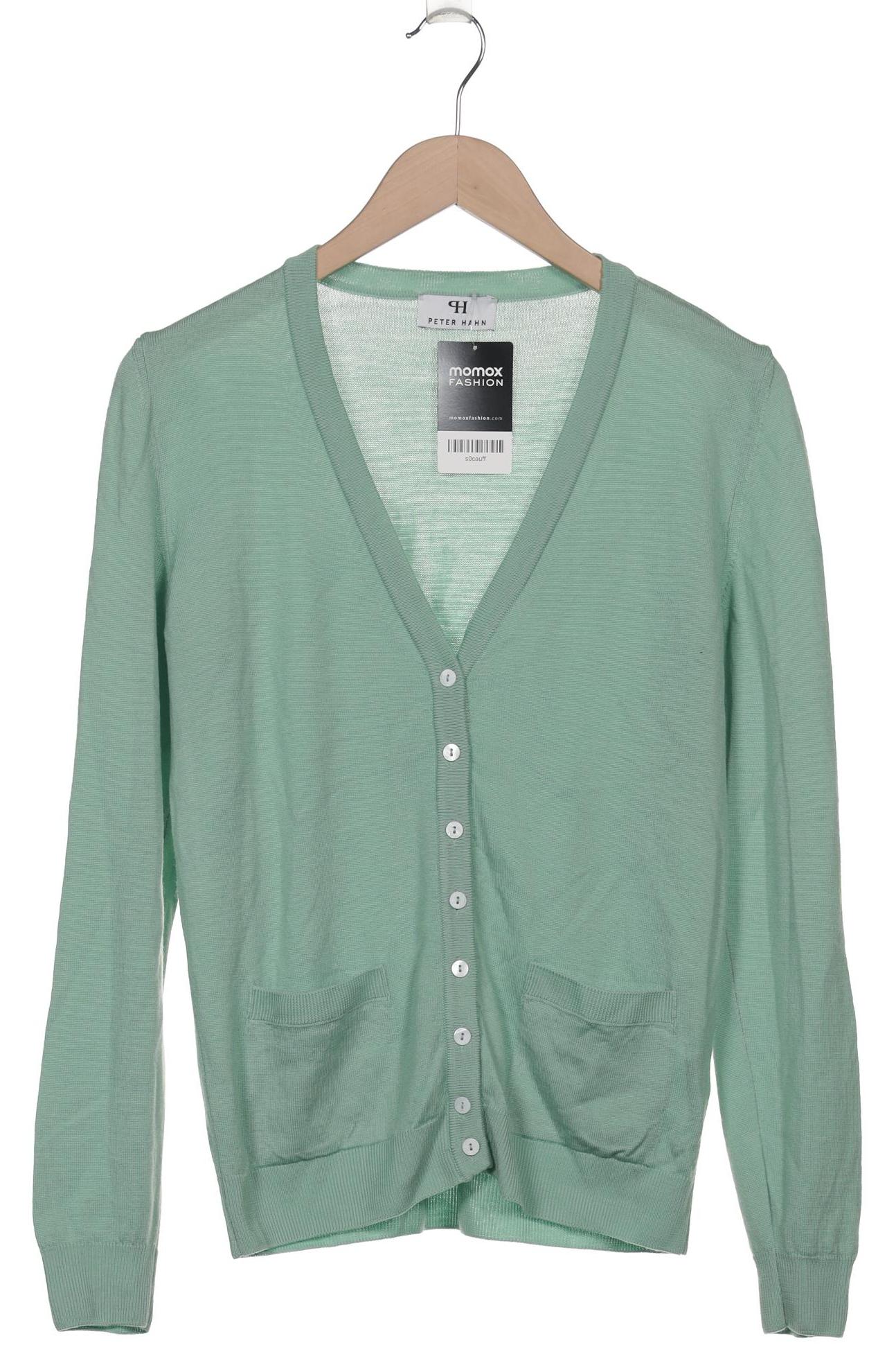 

Peter Hahn Damen Strickjacke, türkis, Gr. 38