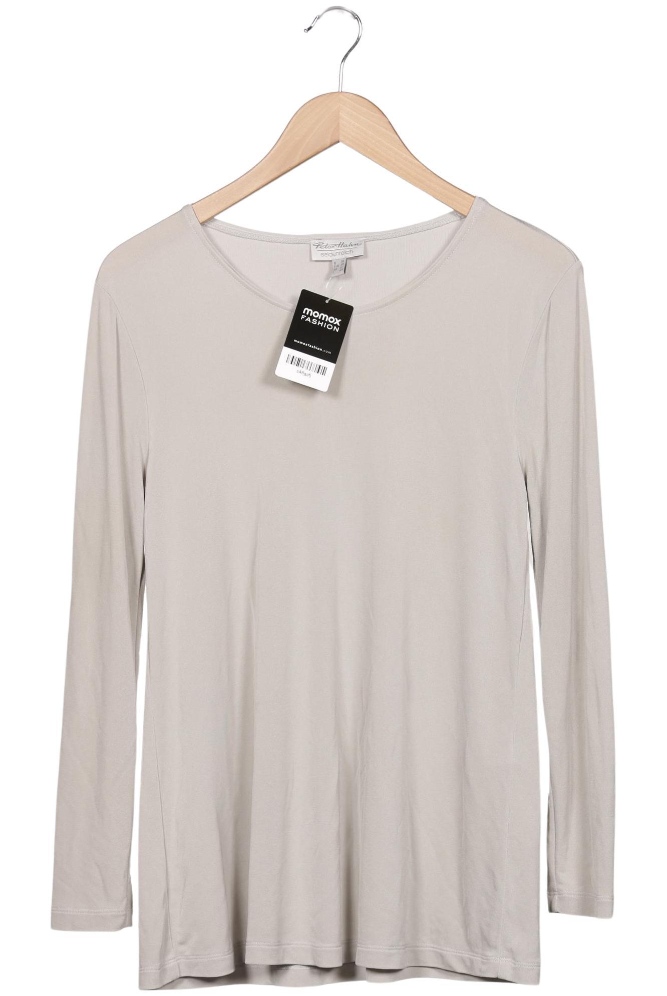 

Peter Hahn Damen Langarmshirt, grau, Gr. 38