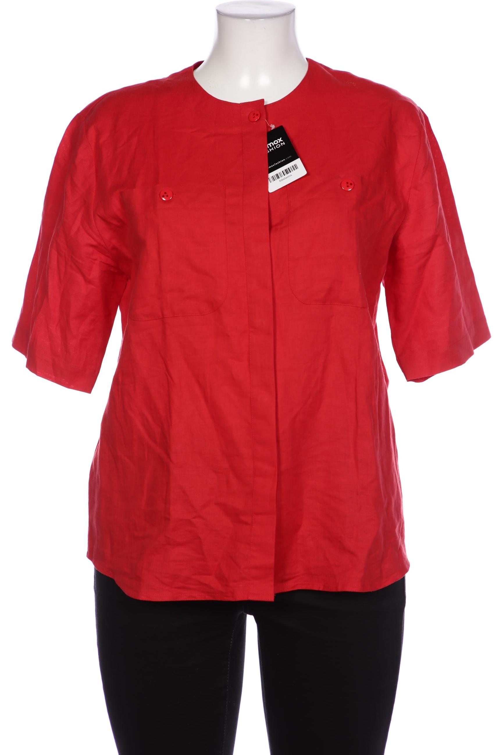 

Peter Hahn Damen Bluse, rot, Gr. 42