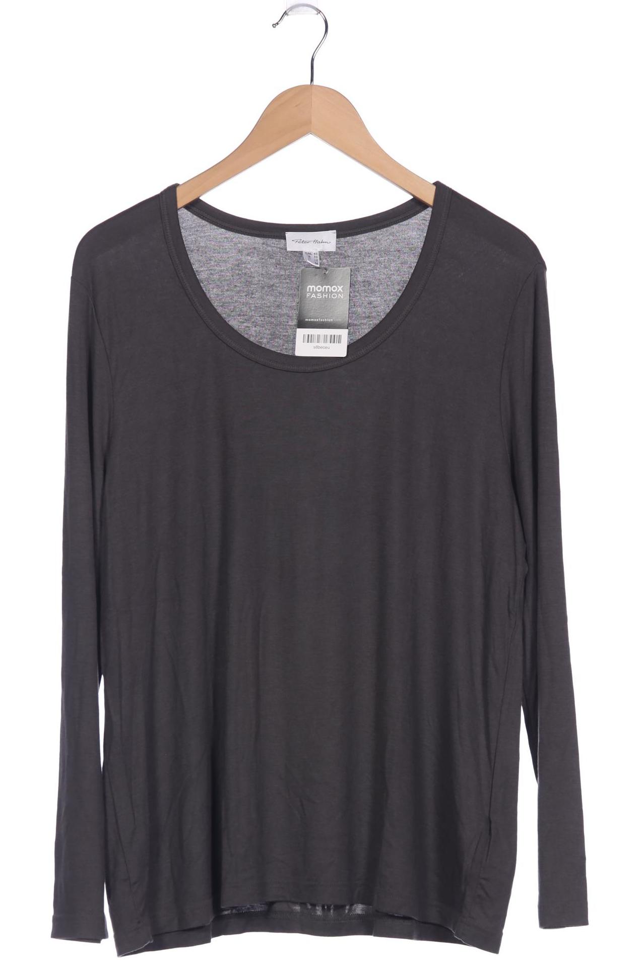 

Peter Hahn Damen Langarmshirt, grau, Gr. 48