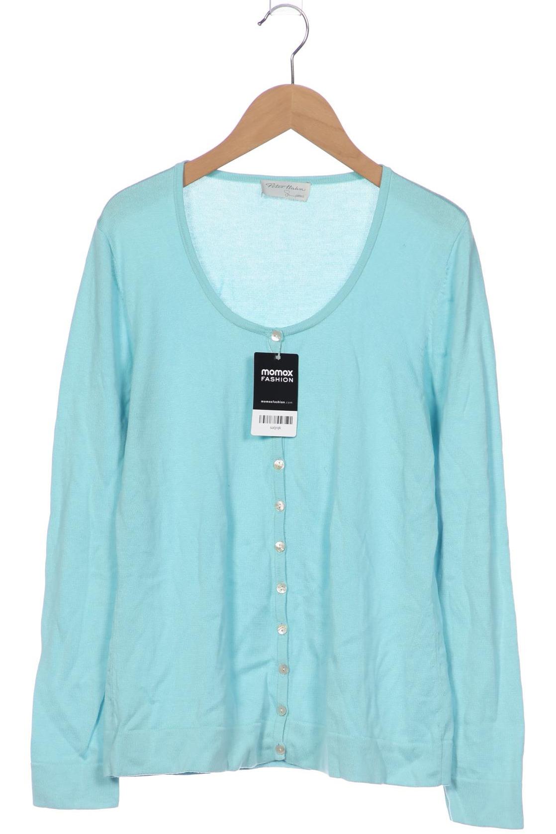 

Peter Hahn Damen Strickjacke, hellblau, Gr. 36