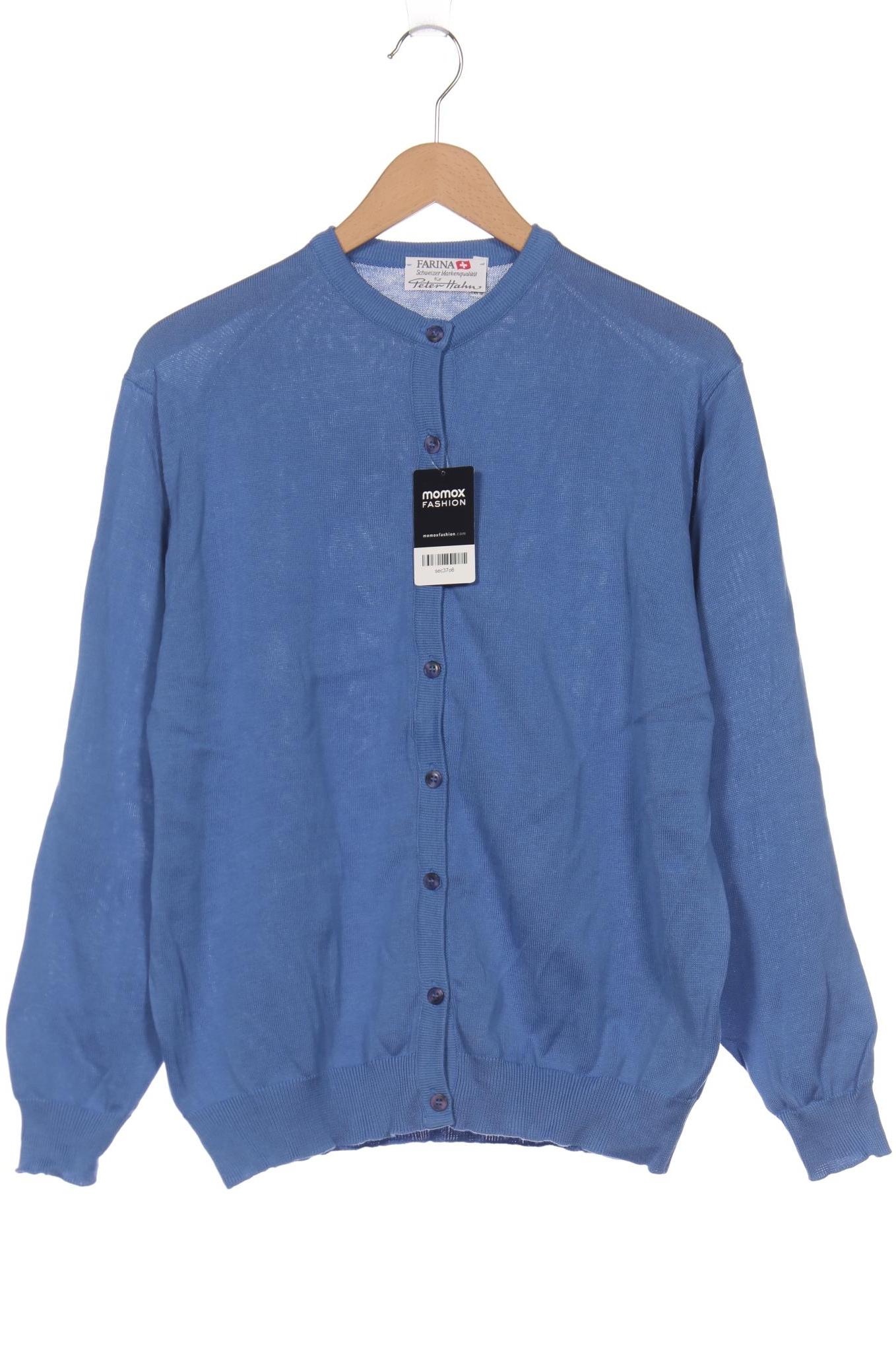 

Peter Hahn Damen Strickjacke, blau, Gr. 46