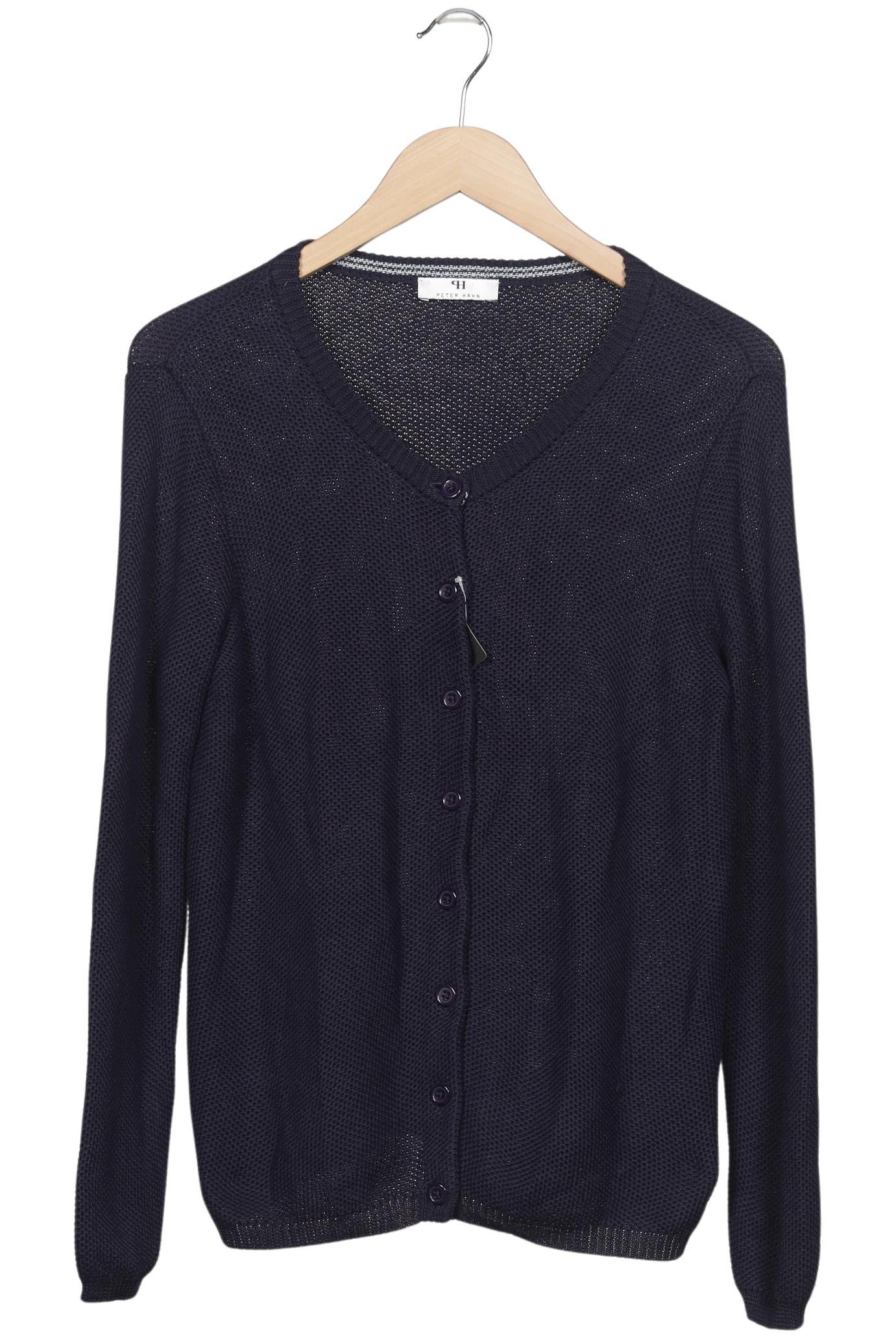 

Peter Hahn Damen Strickjacke, marineblau, Gr. 46