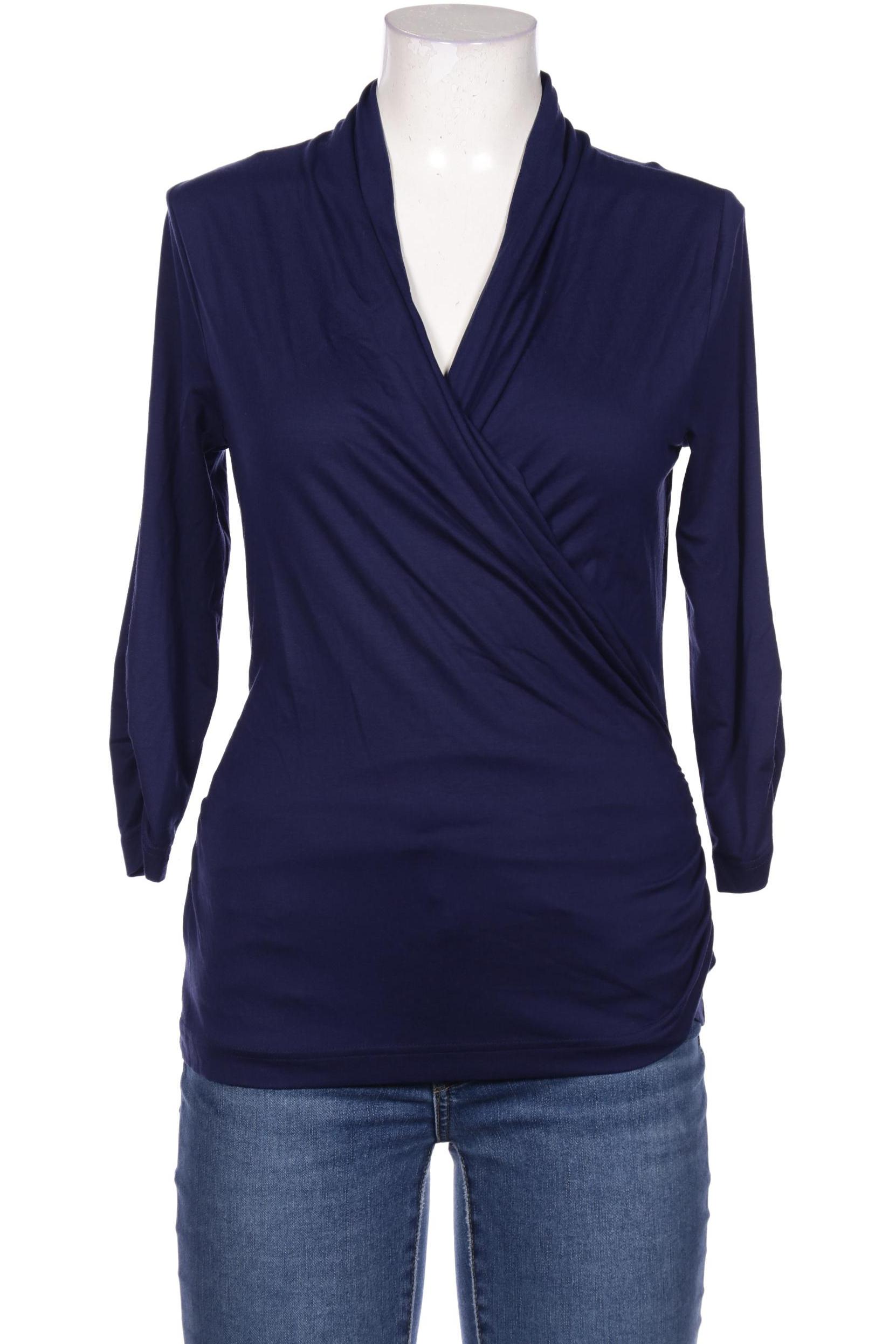 

Peter Hahn Damen Langarmshirt, marineblau, Gr. 38