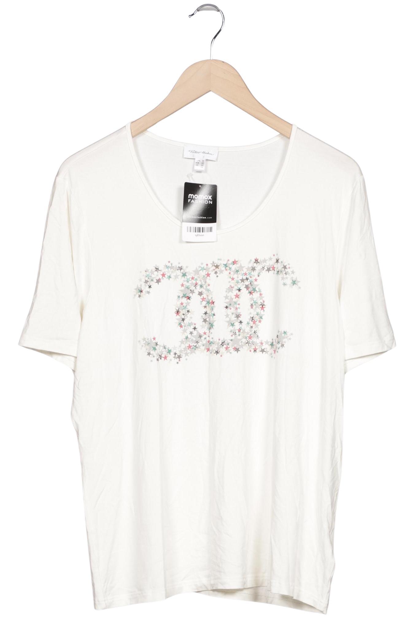

Peter Hahn Damen T-Shirt, cremeweiß, Gr. 48