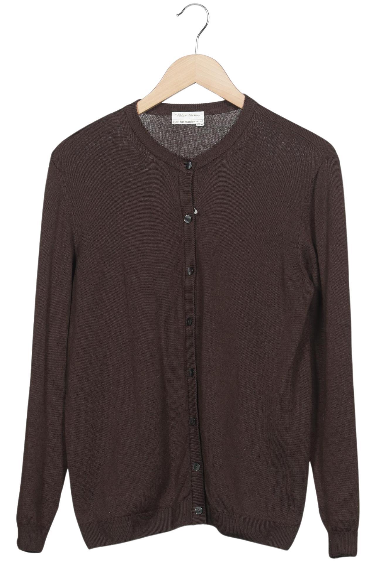 

Peter Hahn Damen Strickjacke, braun, Gr. 40