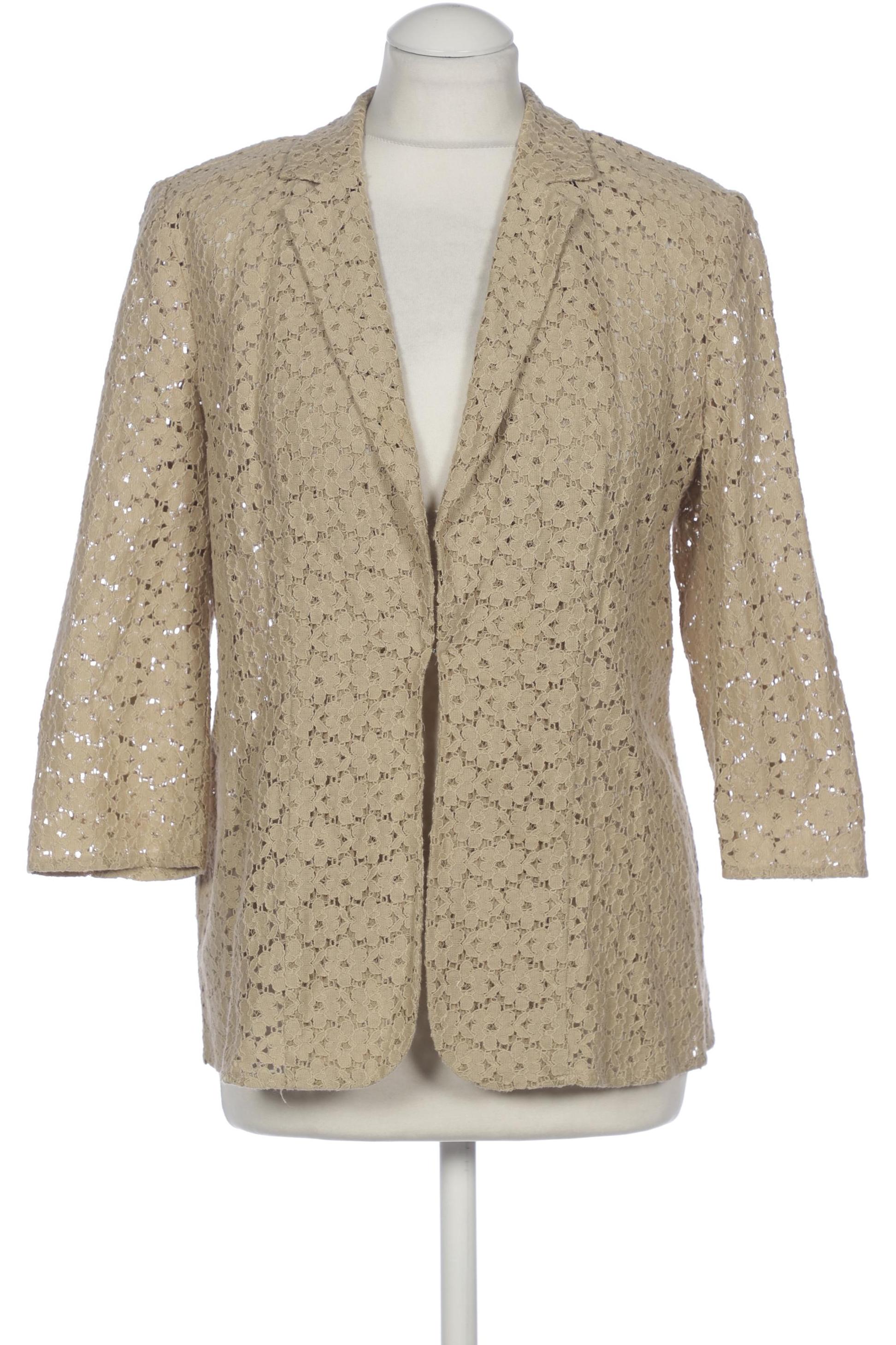 

Peter Hahn Damen Blazer, beige, Gr. 38