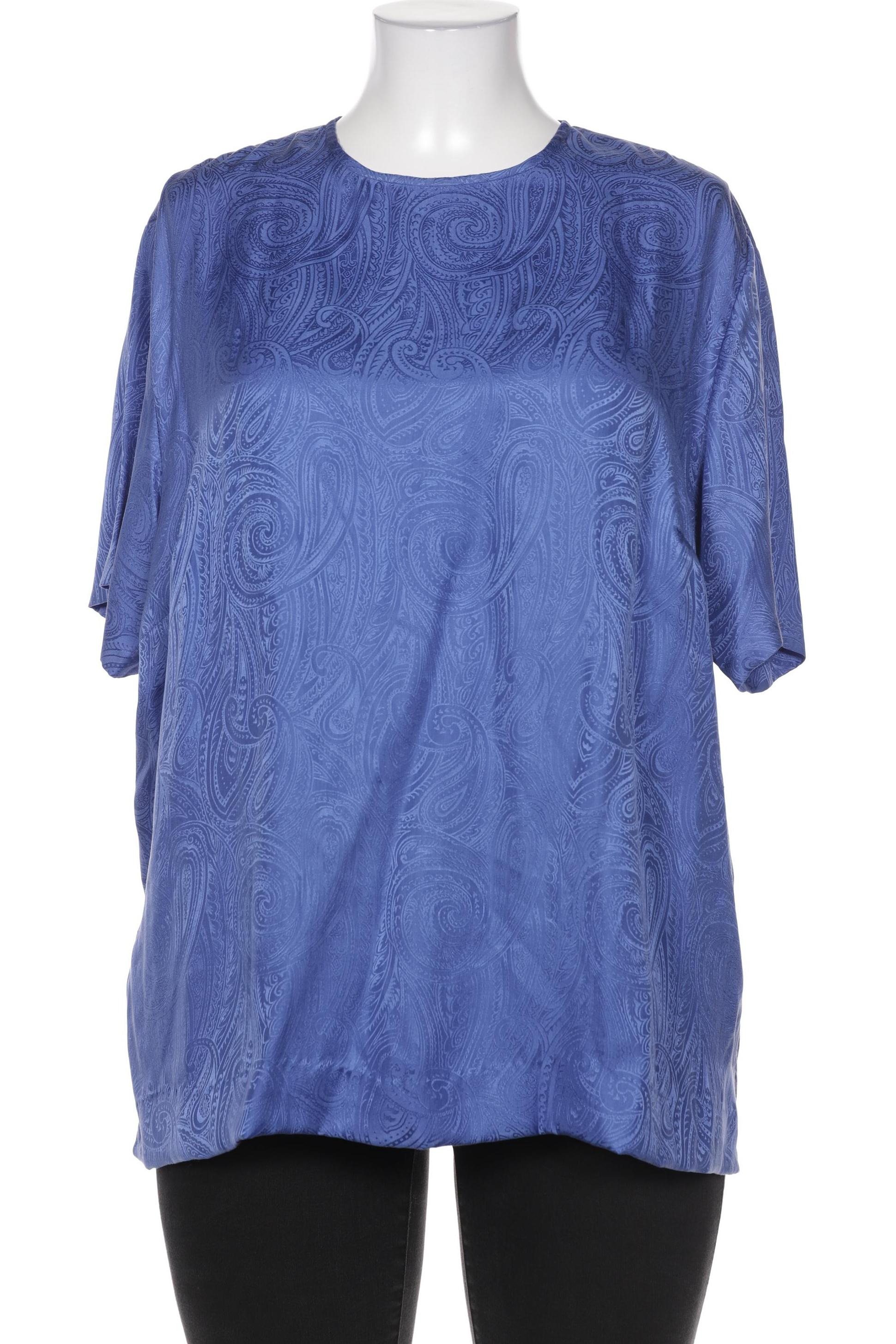 

Peter Hahn Damen Bluse, blau, Gr. 50
