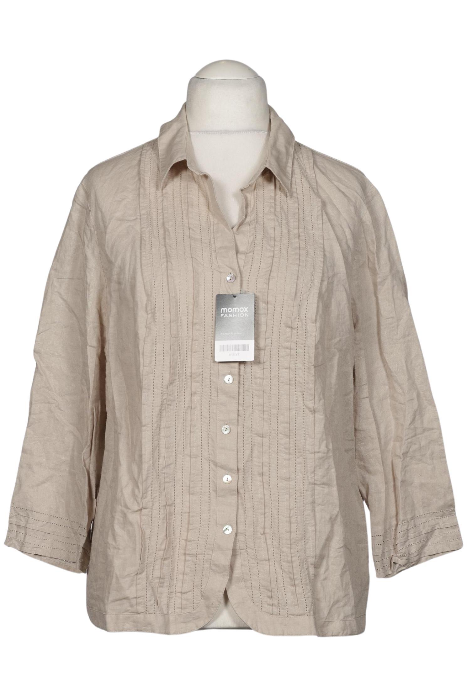 

Peter Hahn Damen Bluse, beige, Gr. 48