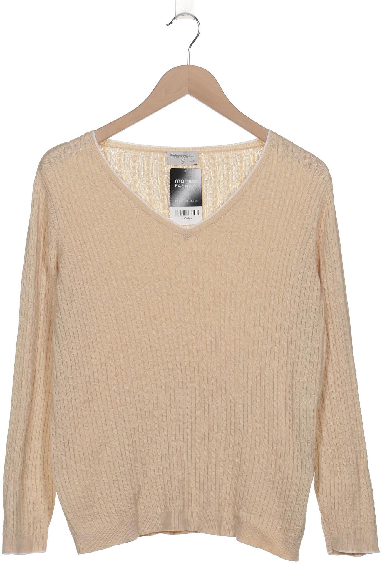 

Peter Hahn Damen Pullover, beige, Gr. 44