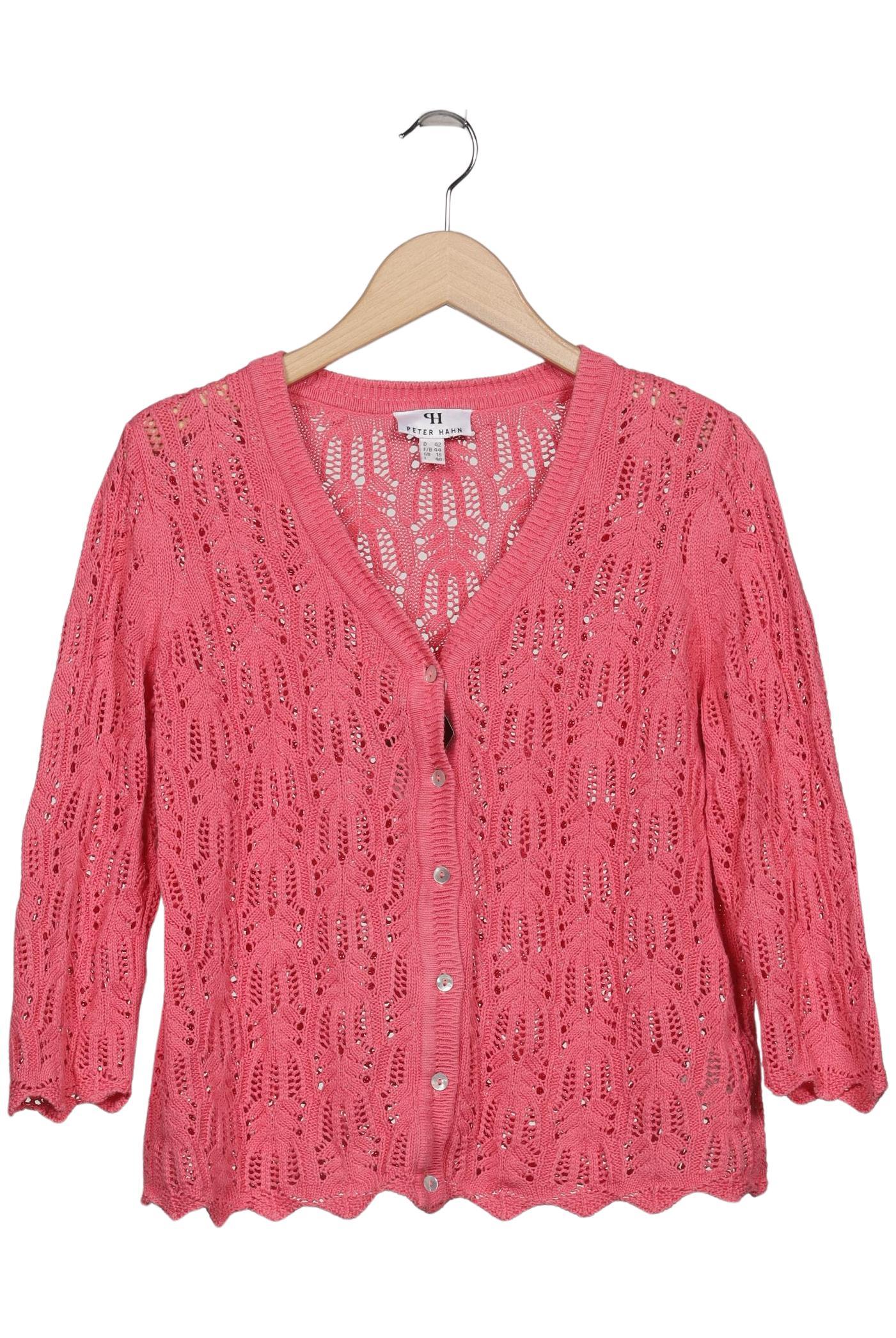 

Peter Hahn Damen Strickjacke, pink, Gr. 42