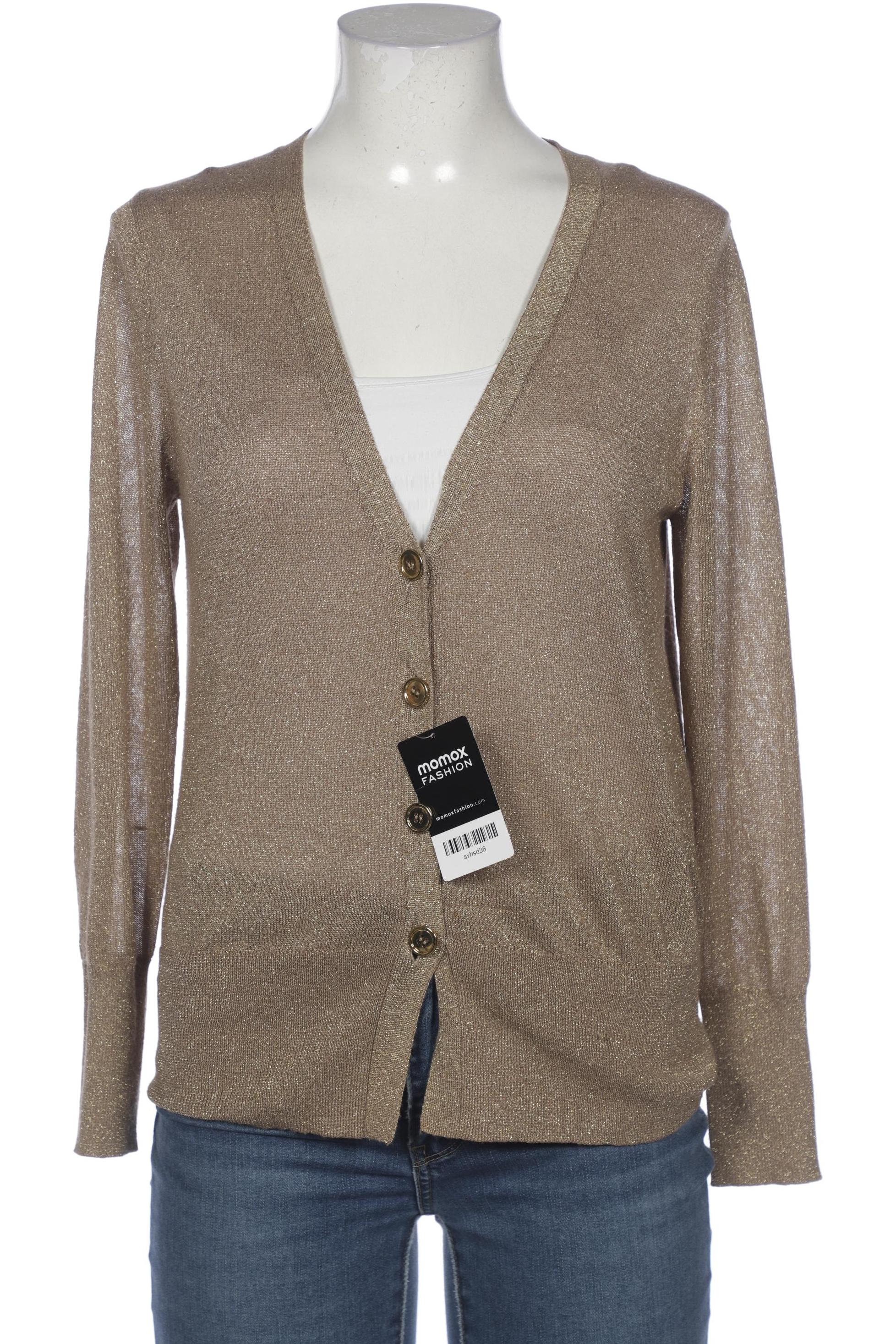 

Peter Hahn Damen Strickjacke, gold, Gr. 42
