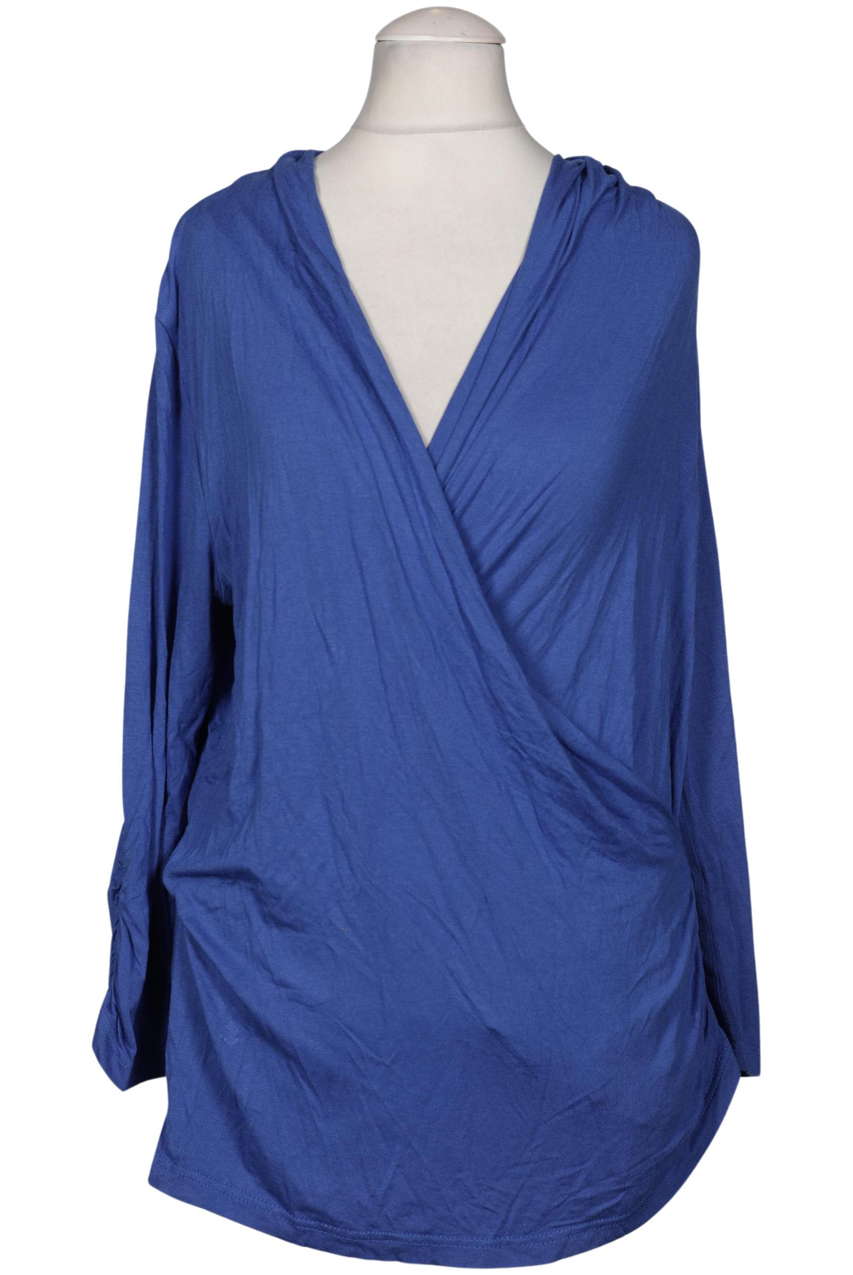 

Peter Hahn Damen Langarmshirt, blau, Gr. 40